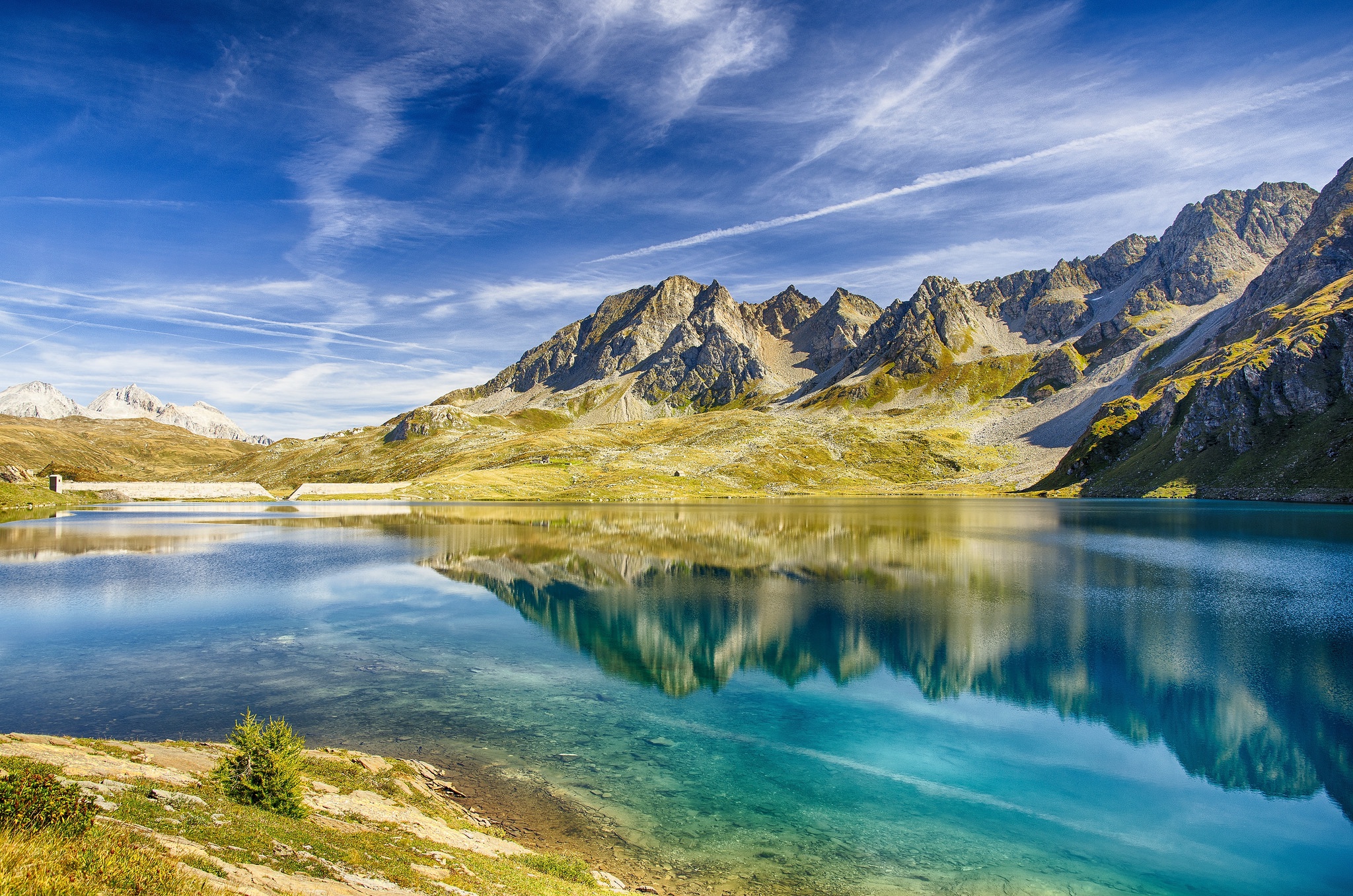 Free download wallpaper Nature, Lakes, Mountain, Lake, Reflection, Earth on your PC desktop