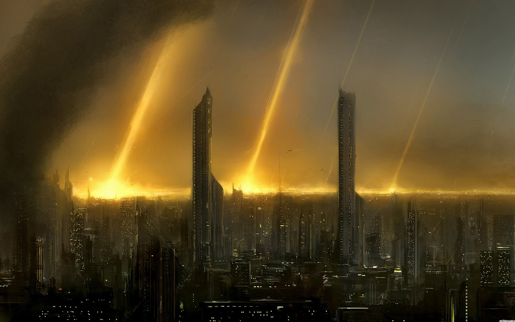 eve online, video game, apocalyptic, city, sci fi