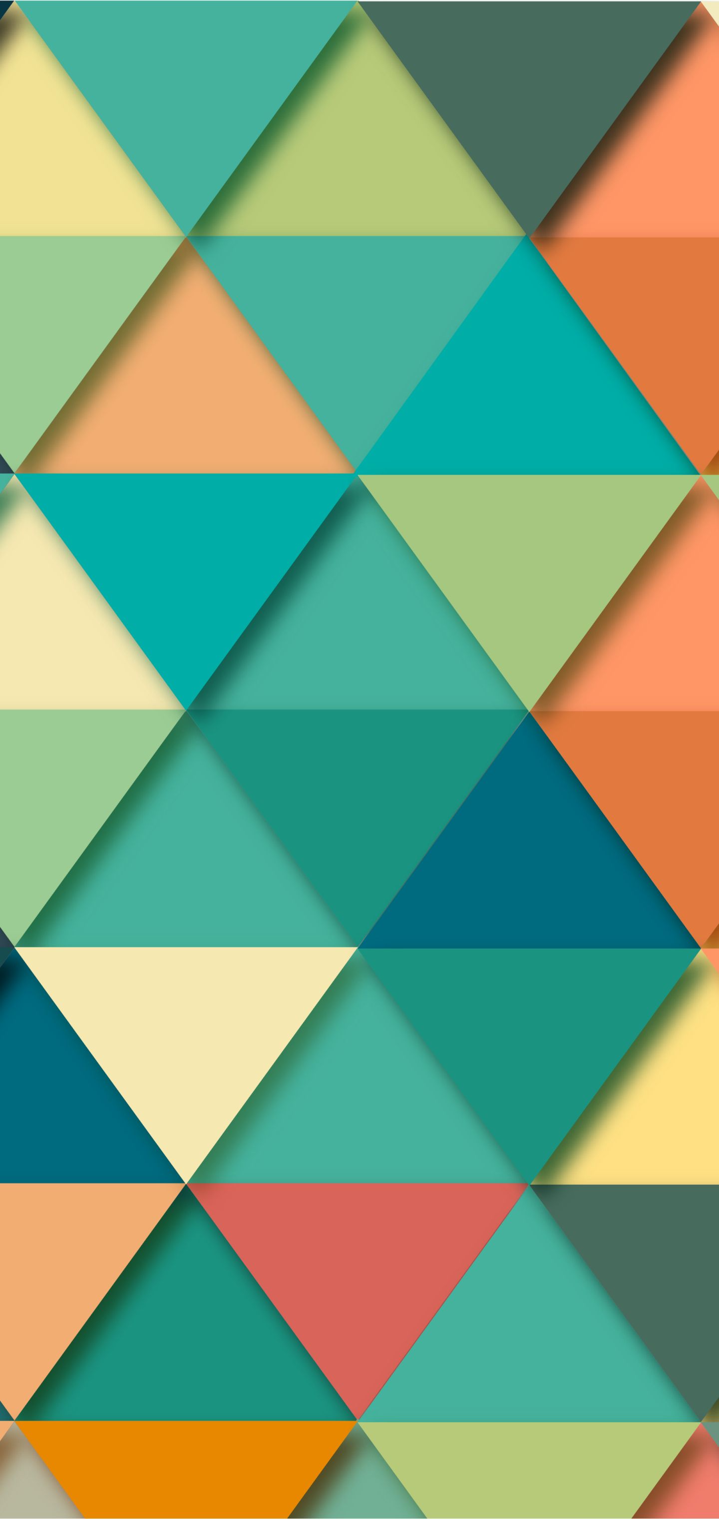 Download mobile wallpaper Abstract, Pattern, Colors, Triangle, Geometry for free.