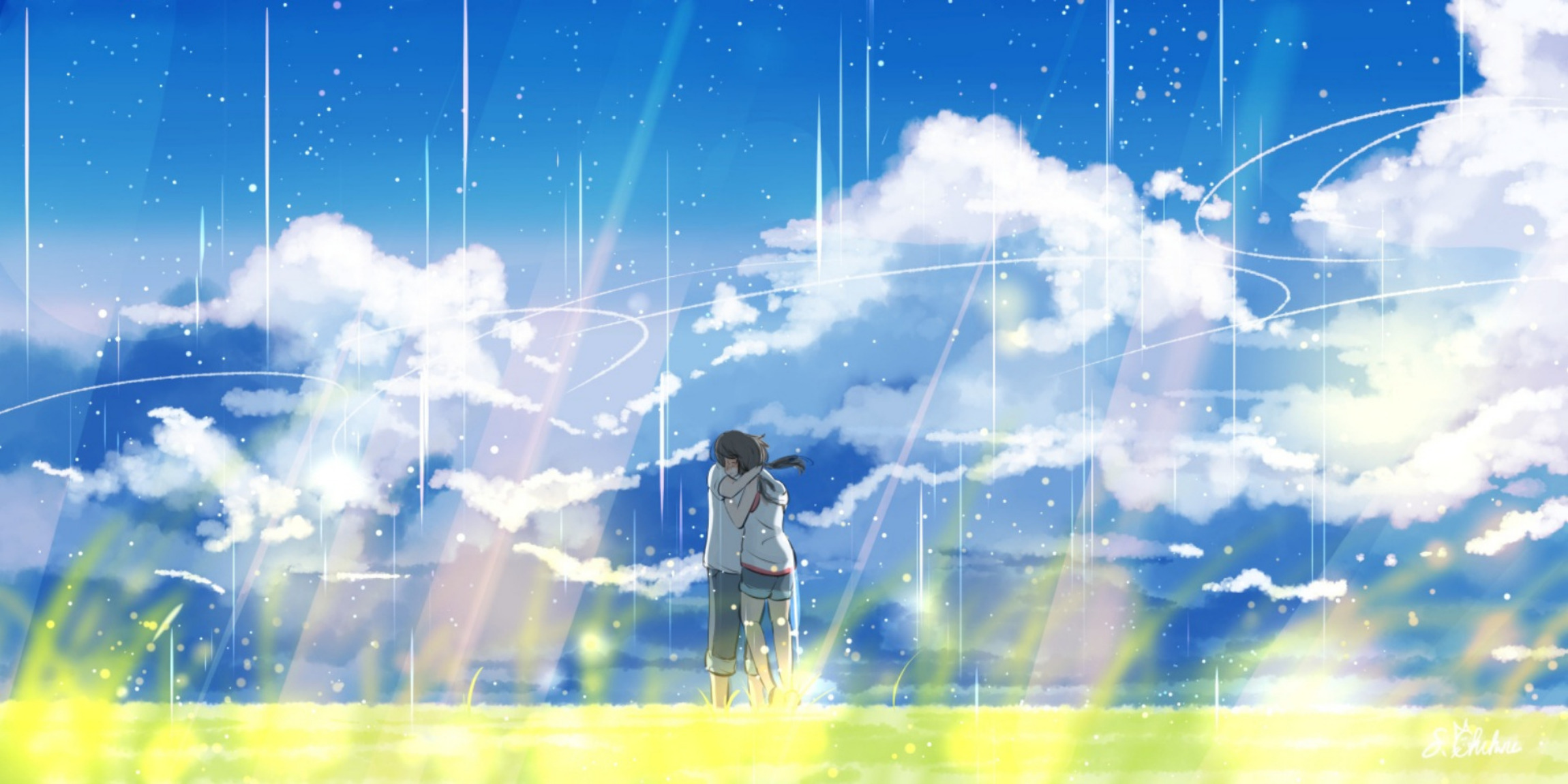 Download mobile wallpaper Anime, Weathering With You, Hina Amano, Hodaka Morishima for free.