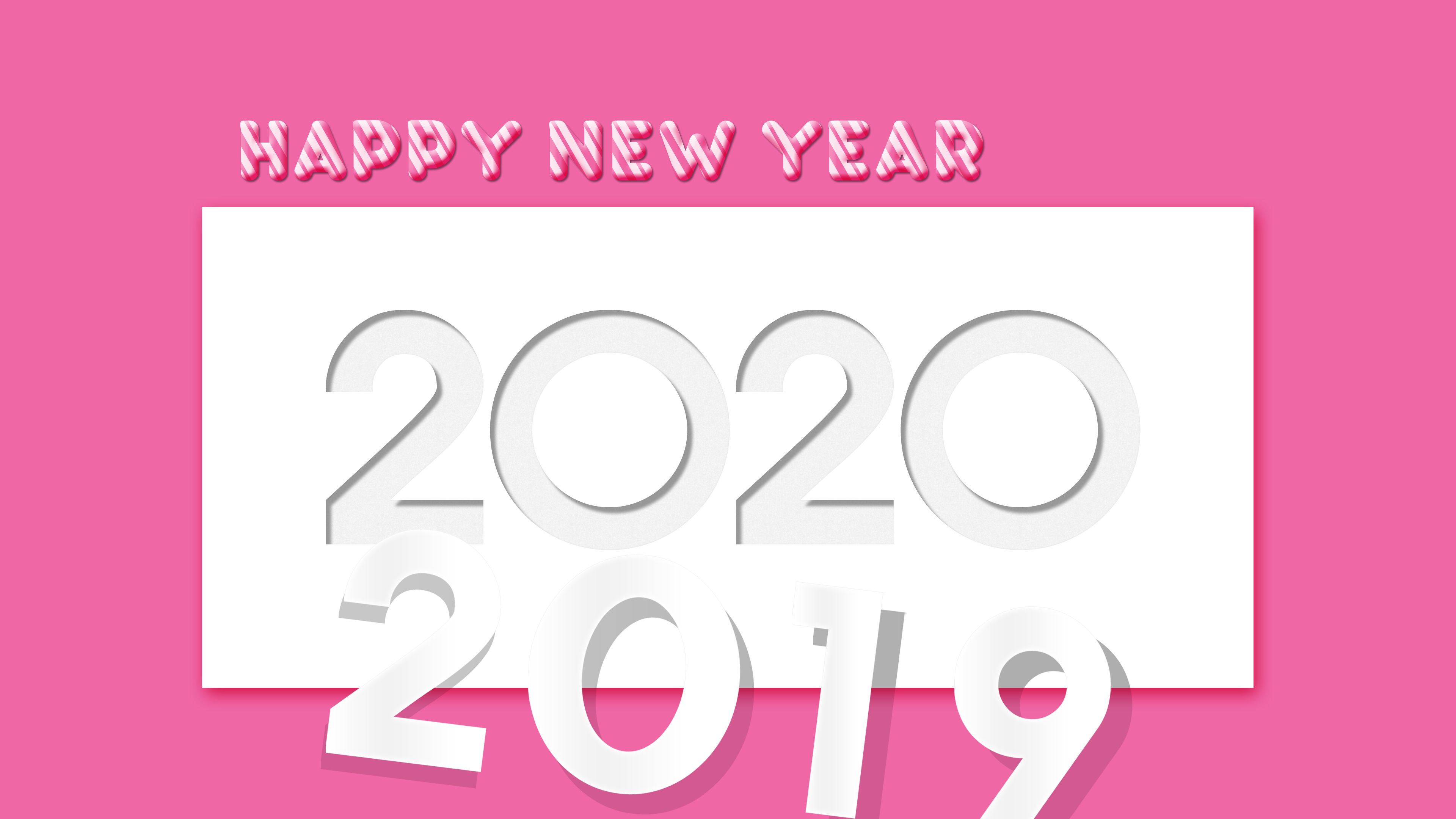 Téléchargez des papiers peints mobile Vacances, Bonne Année, Nouvel An 2020 gratuitement.