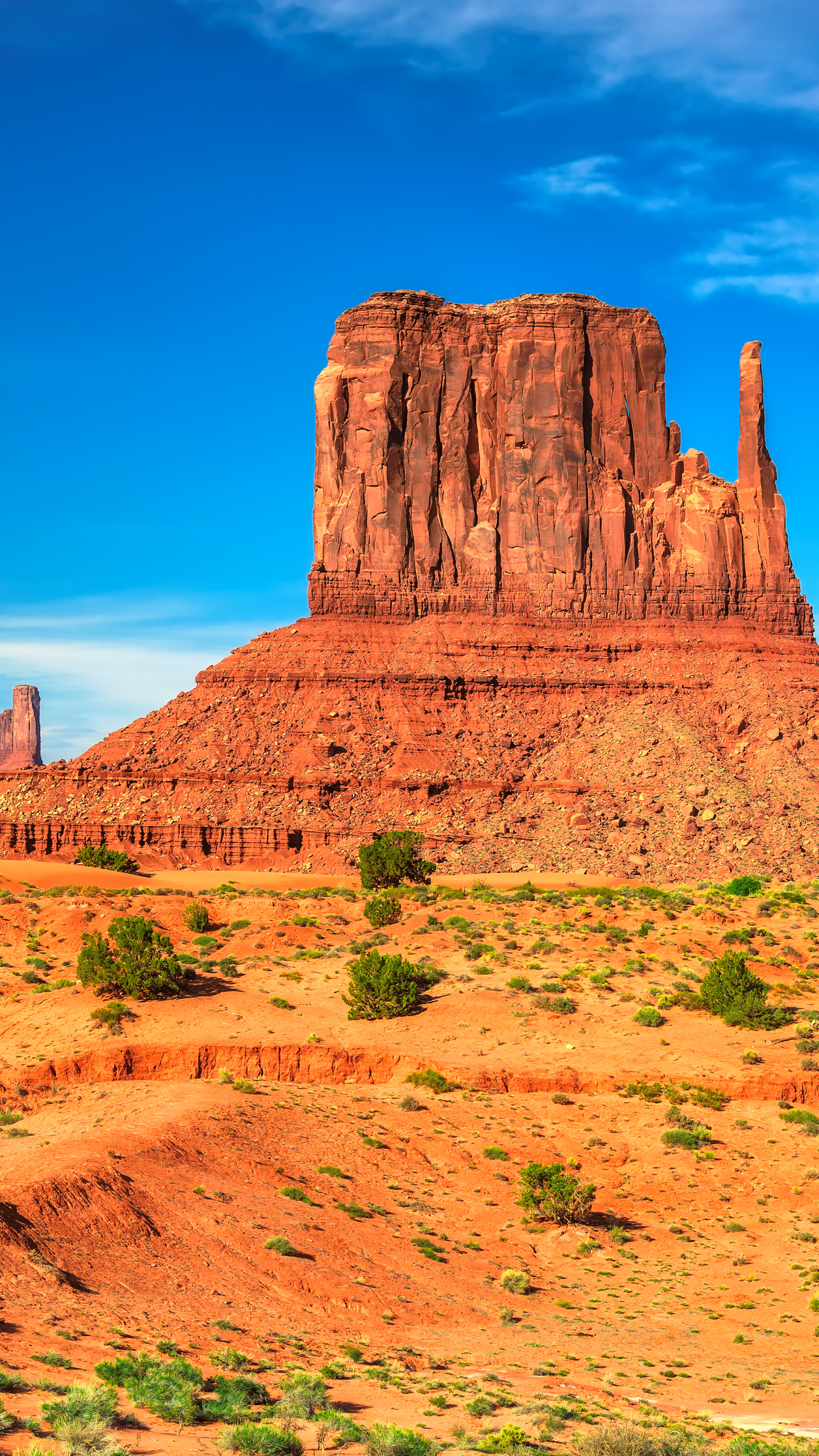 Скачать картинку Пейзаж, Пустыня, Сша, Ландшафт, Аризона, Долина Монументов, Земля/природа в телефон бесплатно.