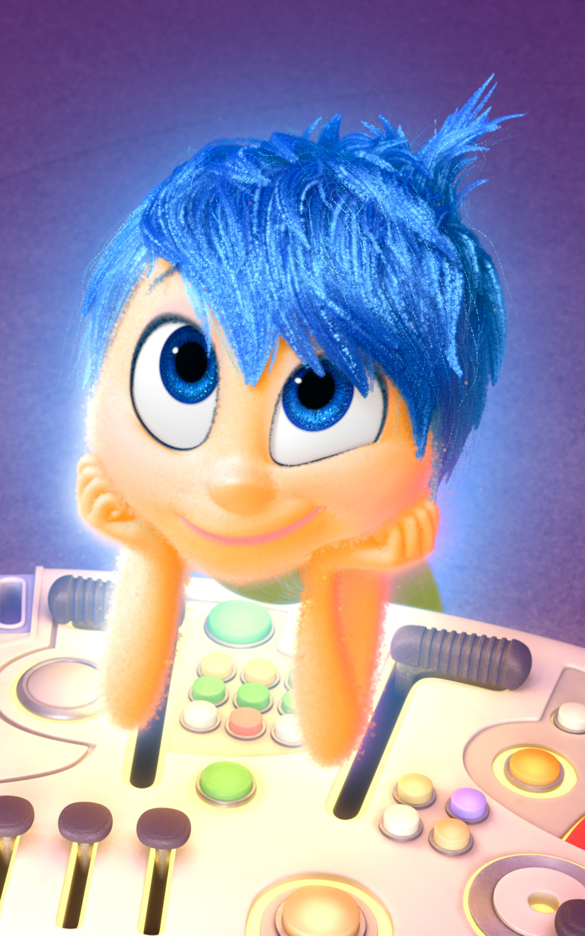 movie, inside out, joy (inside out) Smartphone Background
