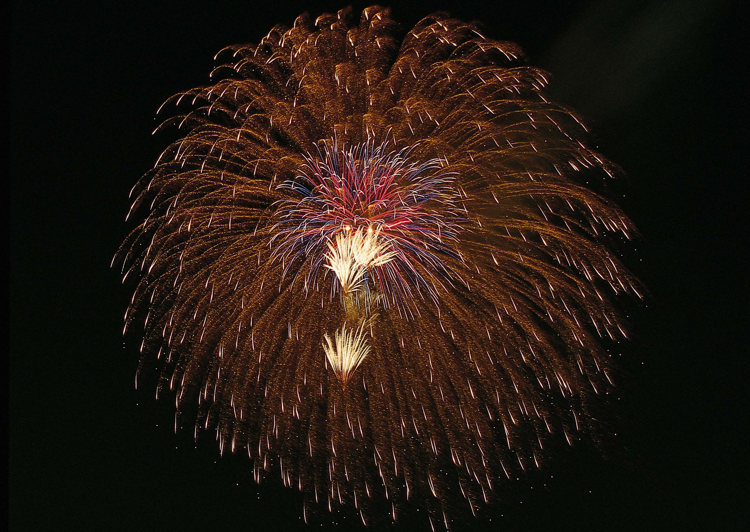 Handy-Wallpaper Feuerwerk, Fotografie kostenlos herunterladen.