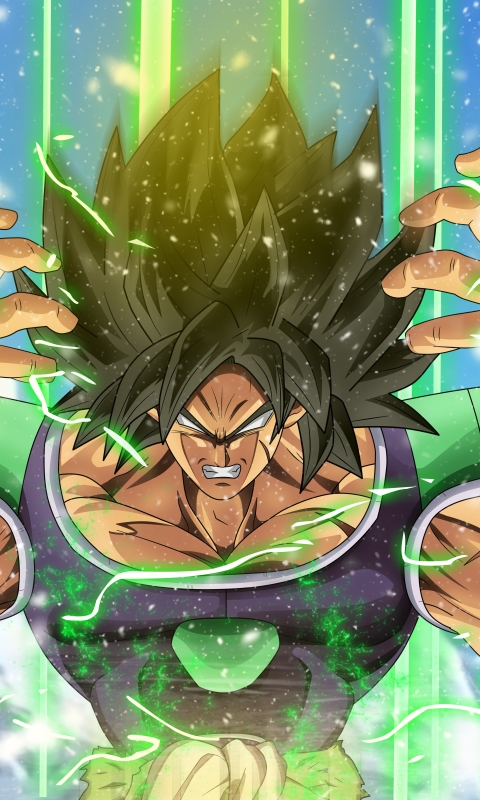 Download mobile wallpaper Anime, Broly (Dragon Ball), Dragon Ball Super: Broly for free.