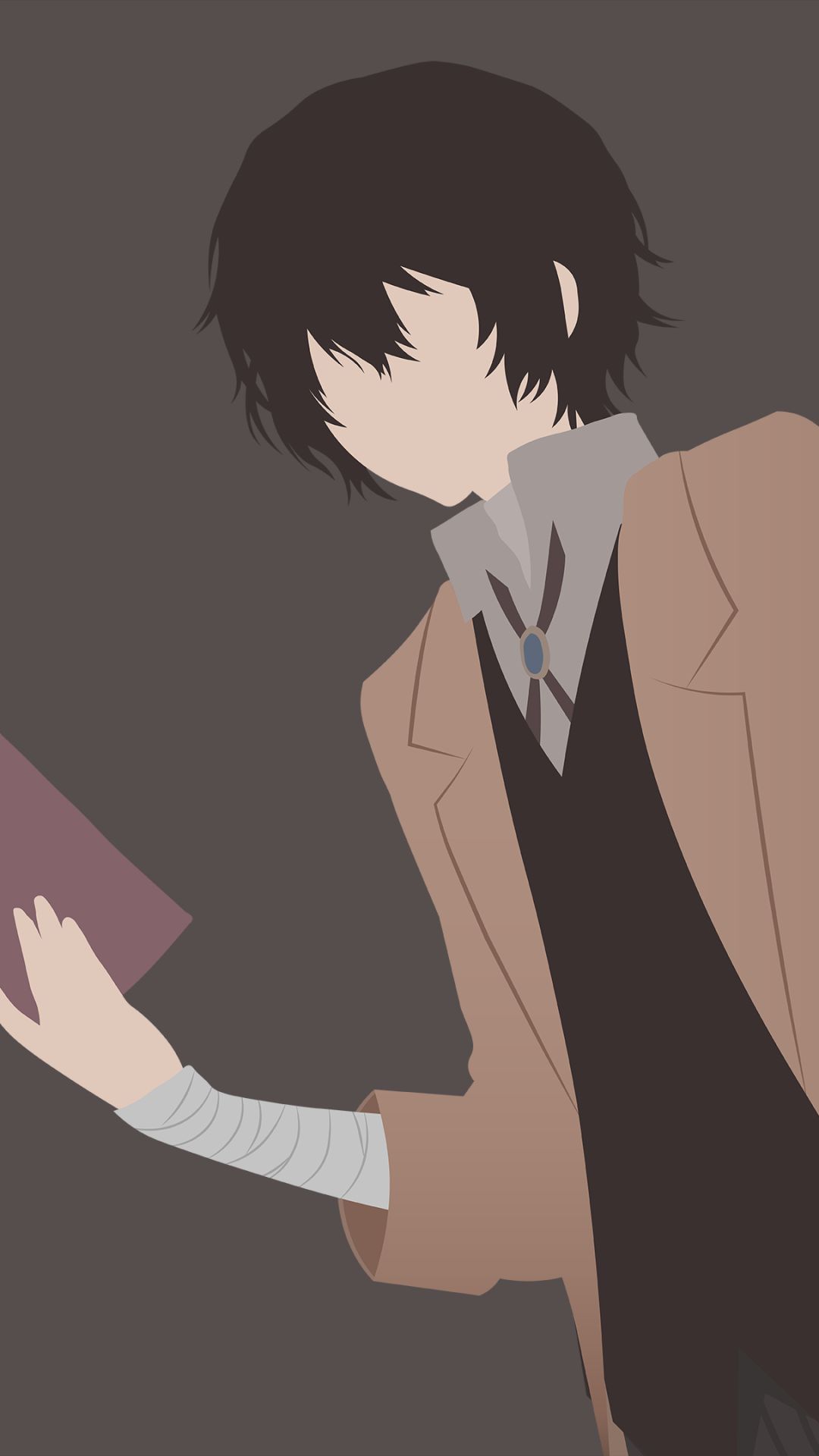 Baixar papel de parede para celular de Anime, Minimalista, Osamu Dazai, Bungou Stray Dogs gratuito.