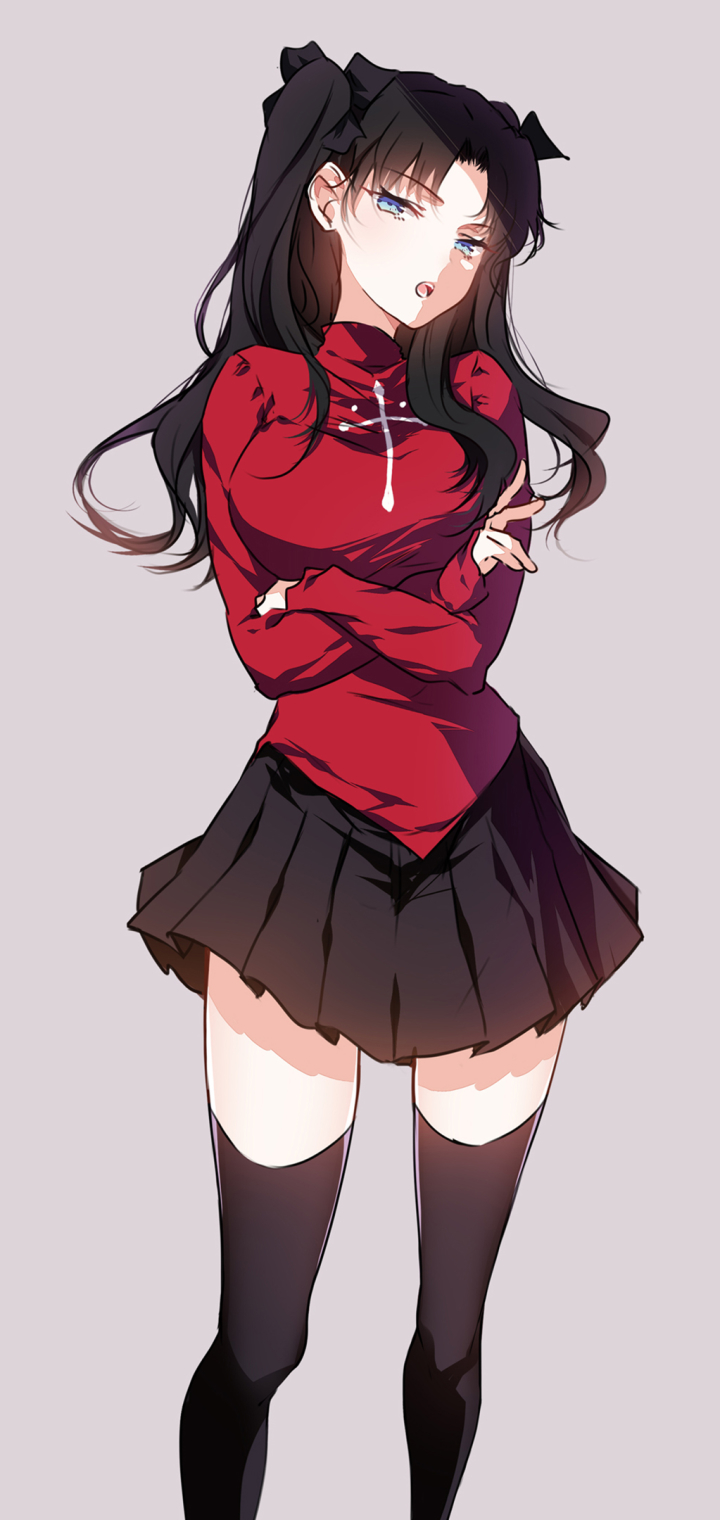 Download mobile wallpaper Anime, Fate/stay Night: Unlimited Blade Works, Rin Tohsaka, Fate Series for free.