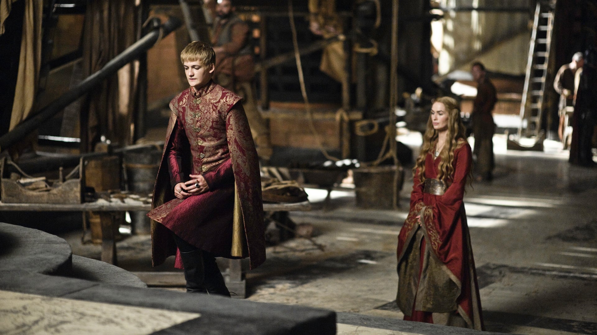 Laden Sie das Fernsehserien, Game Of Thrones: Das Lied Von Eis Und Feuer, Cersei Lennister, Joffrey Baratheon-Bild kostenlos auf Ihren PC-Desktop herunter