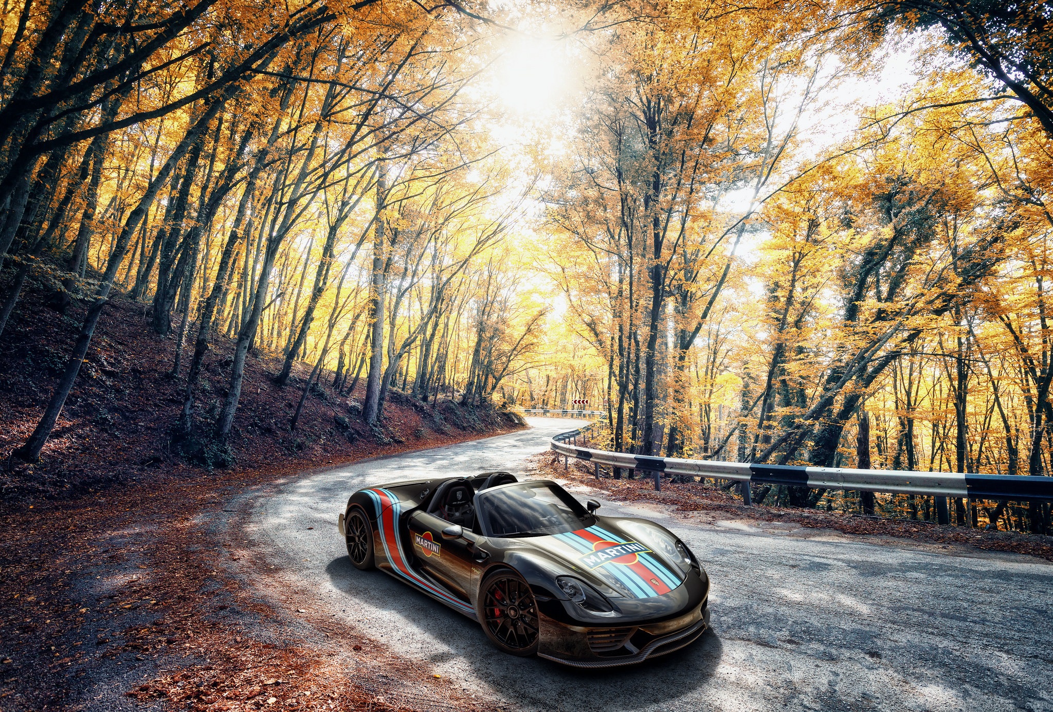 Download mobile wallpaper Porsche, Car, Fall, Supercar, Vehicles, Porsche 918 Spyder for free.
