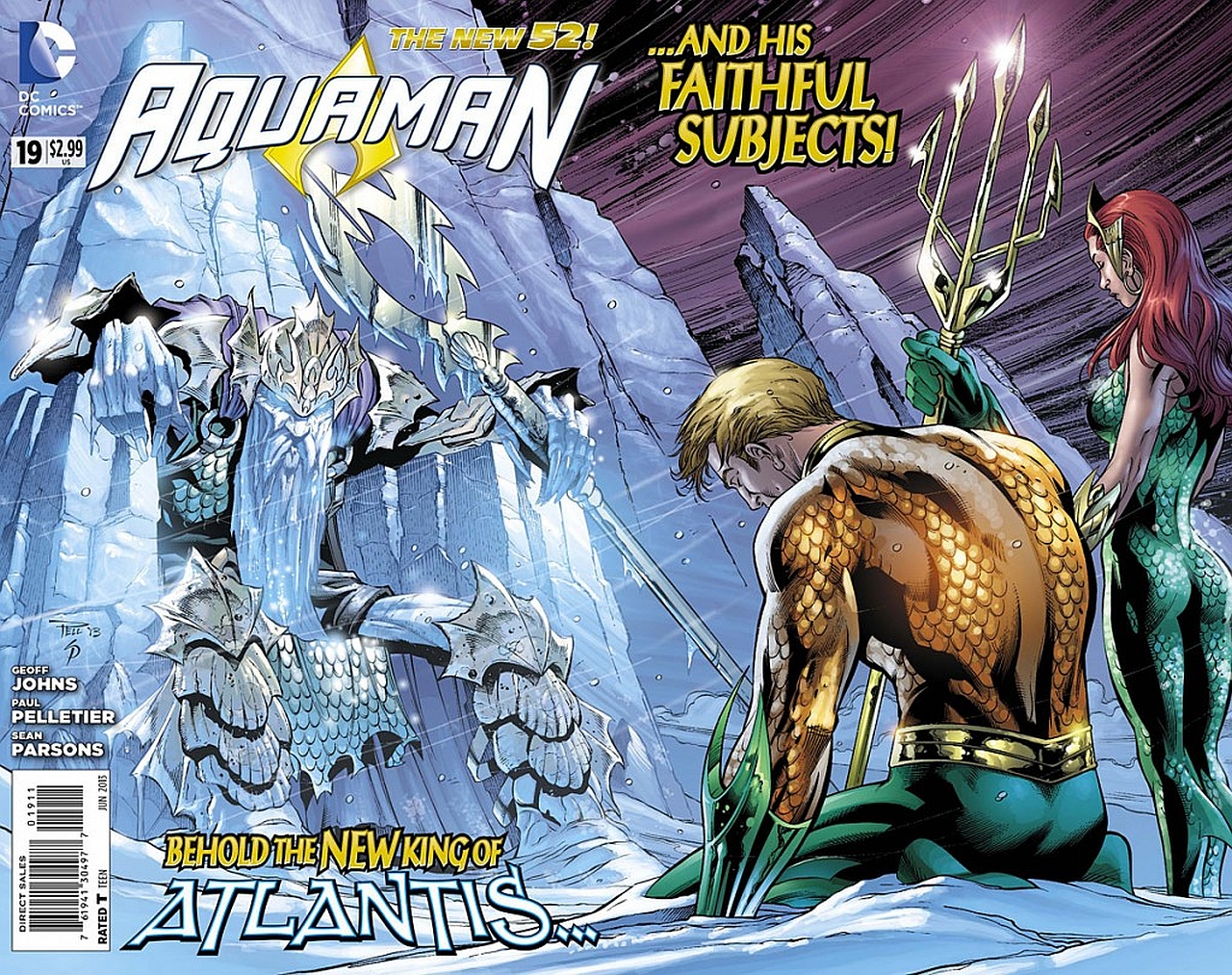 Handy-Wallpaper Comics, Aquaman kostenlos herunterladen.