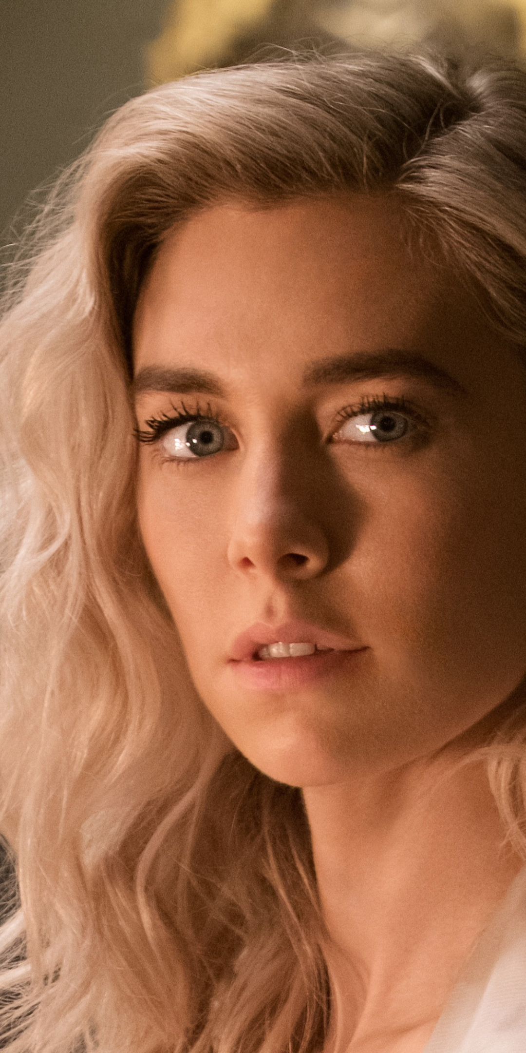Download mobile wallpaper Blonde, English, Blue Eyes, Movie, Actress, Mission: Impossible, Vanessa Kirby, Mission: Impossible Fallout for free.