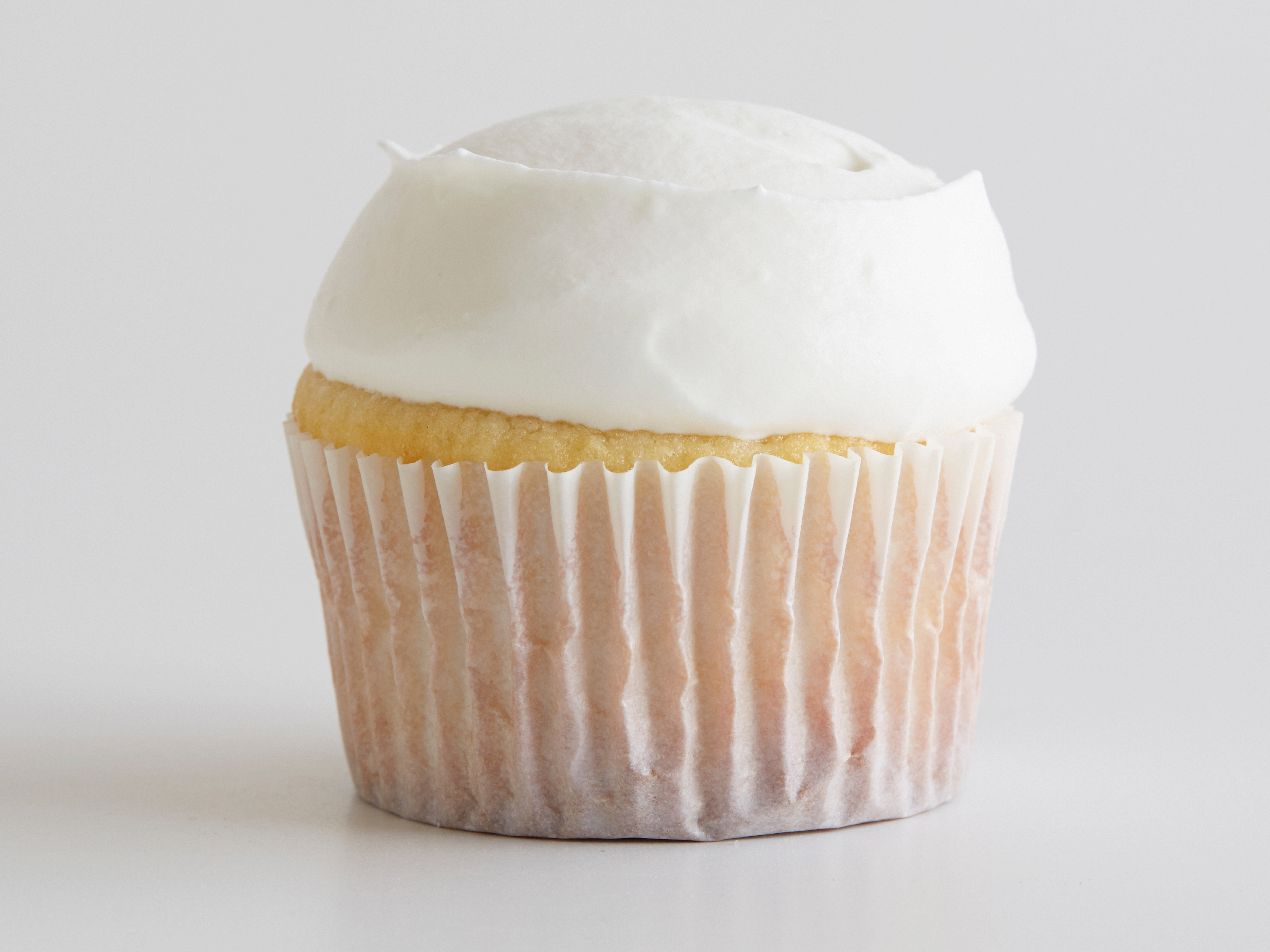 food, vanilla cupcake