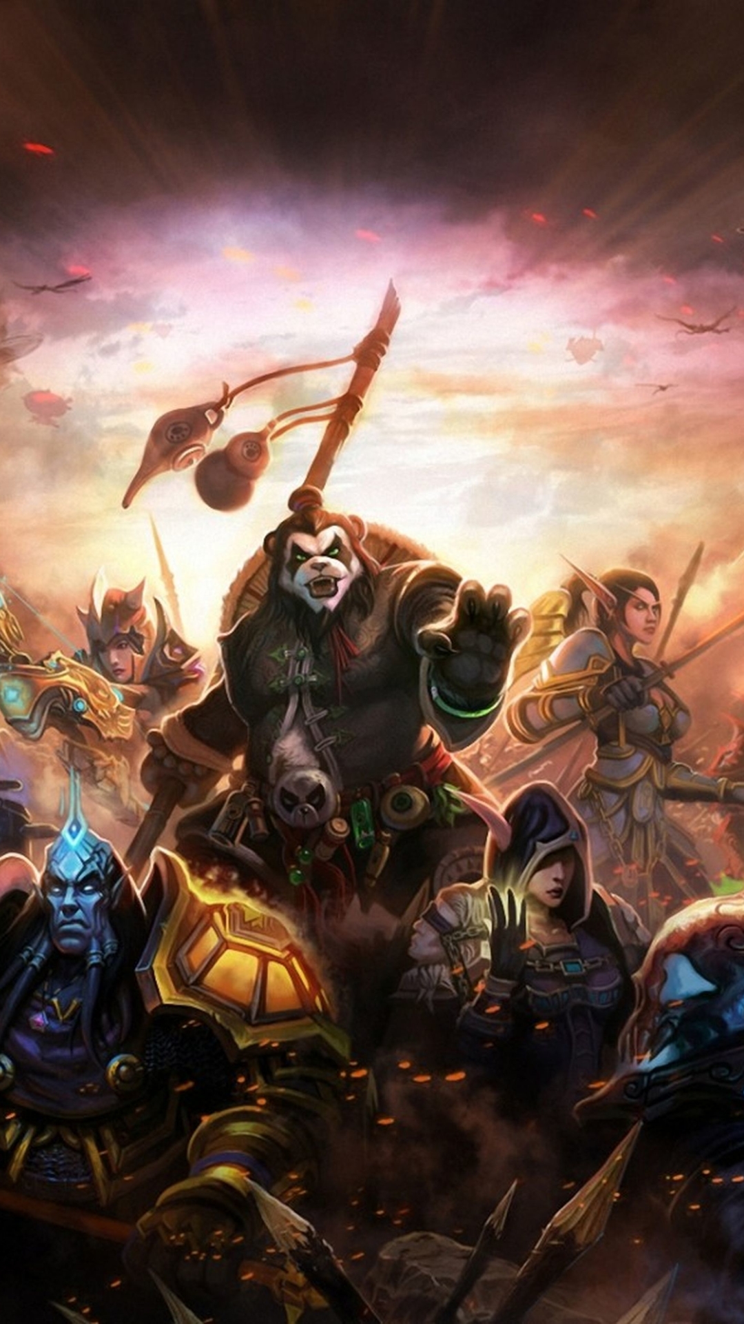 Descarga gratuita de fondo de pantalla para móvil de World Of Warcraft: Mists Of Pandaria, World Of Warcraft, Videojuego.