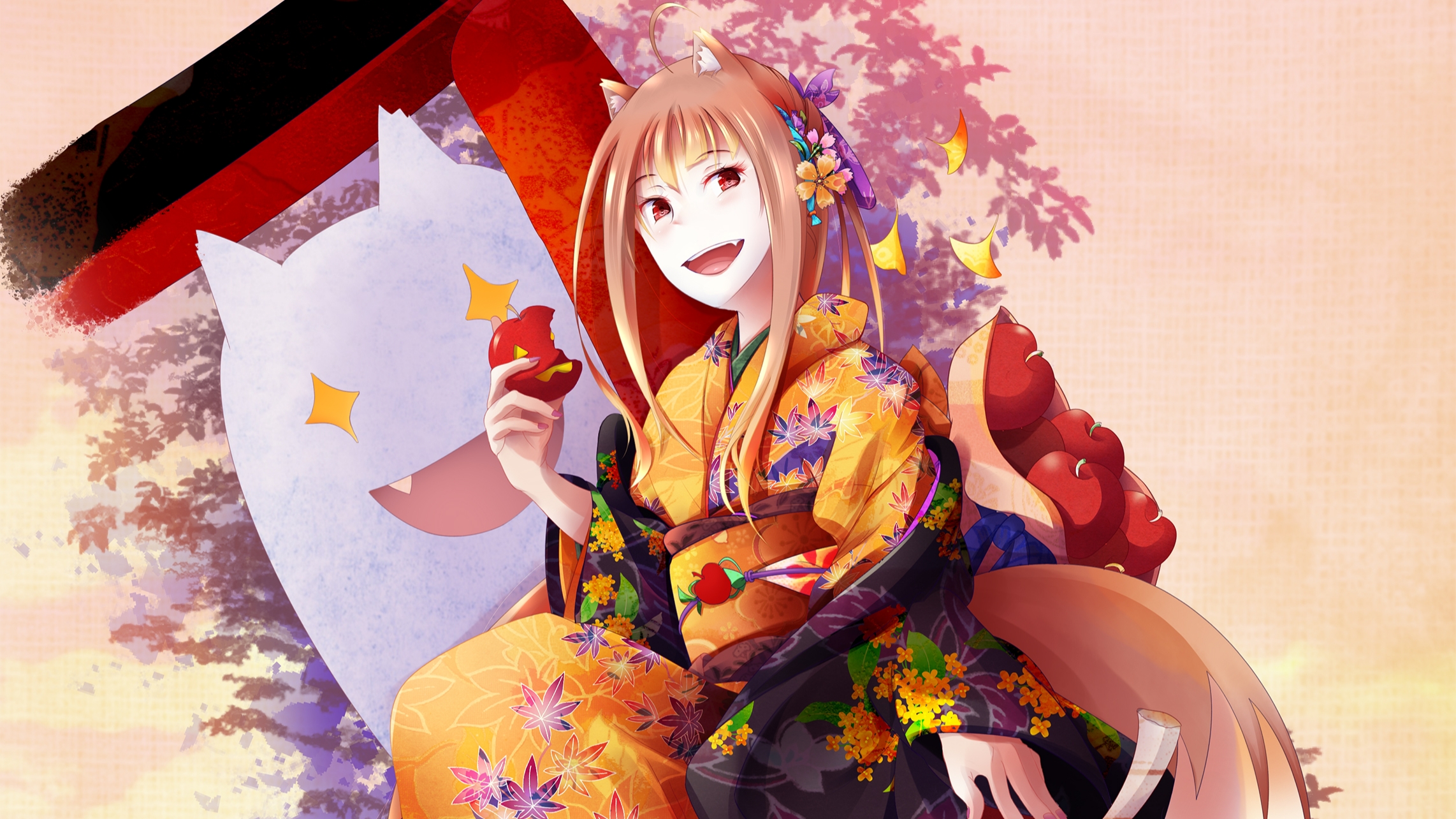 Baixar papel de parede para celular de Anime, Holo (Spice & Wolf), Ôkami To Kôshinryô gratuito.