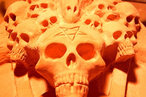 Free download wallpaper Dark, Skull, Occult on your PC desktop