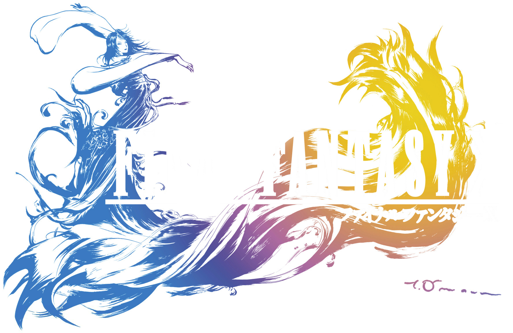 Download mobile wallpaper Final Fantasy X, Yuna (Final Fantasy), Logo, Final Fantasy, Video Game for free.