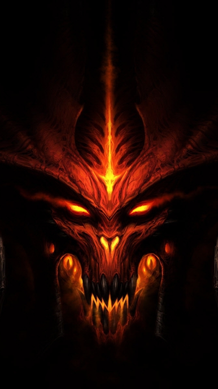 Descarga gratuita de fondo de pantalla para móvil de Diablo, Oscuro, Demonio, Videojuego, Diablo Iii.