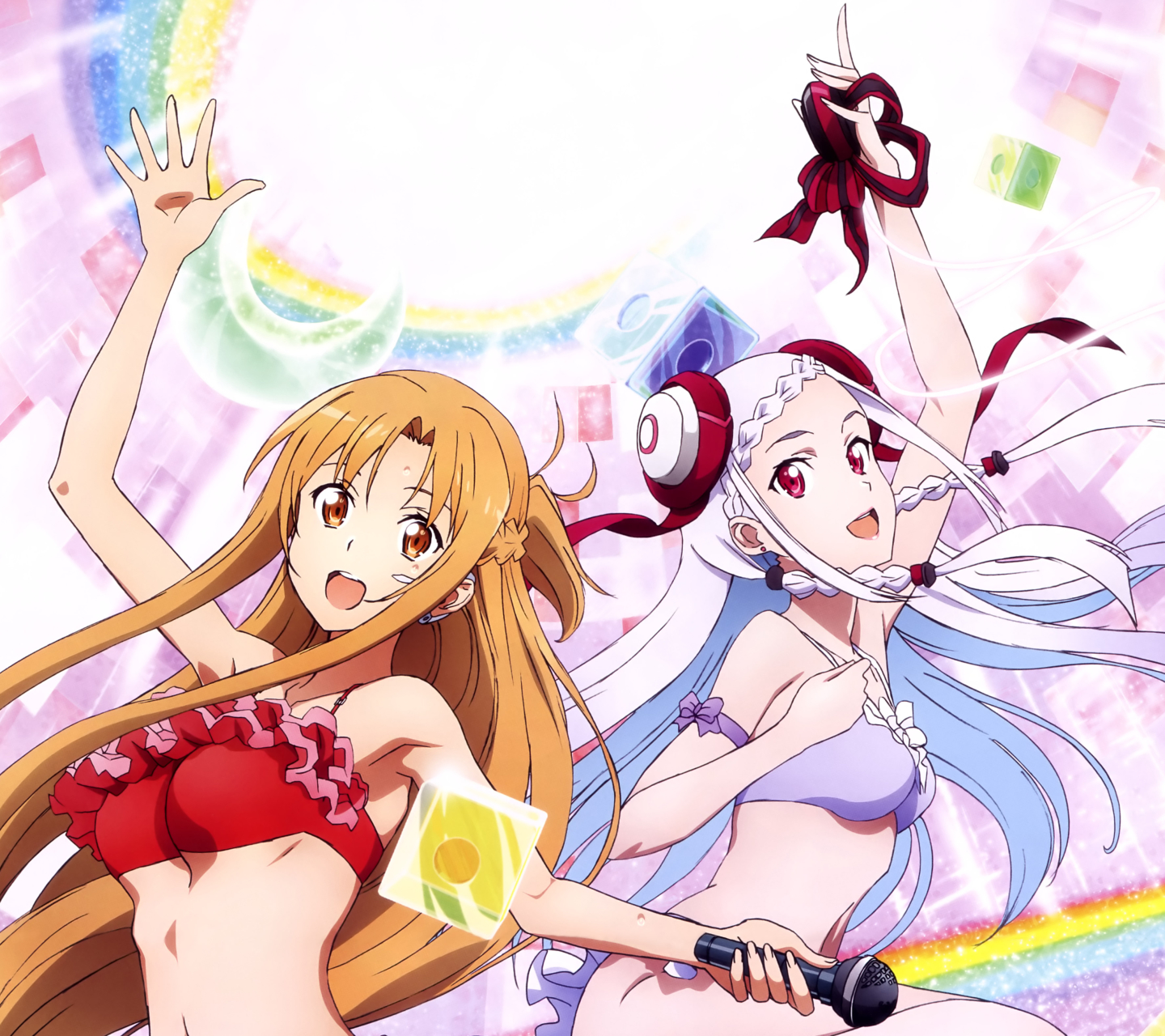 Laden Sie das Animes, Asuna Yuuki, Sword Art Online, Schwertkunst Online, Sword Art Online Ordnungsskala, Sword Art Online Movie: Ordnungsskala, Yuna (Schwertkunst Online)-Bild kostenlos auf Ihren PC-Desktop herunter