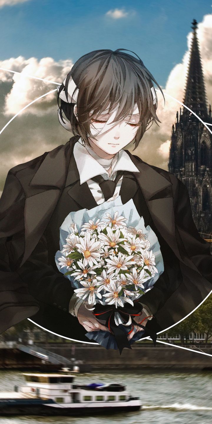 Descarga gratuita de fondo de pantalla para móvil de Animado, Osamu Dazai, Bungou Stray Dogs.