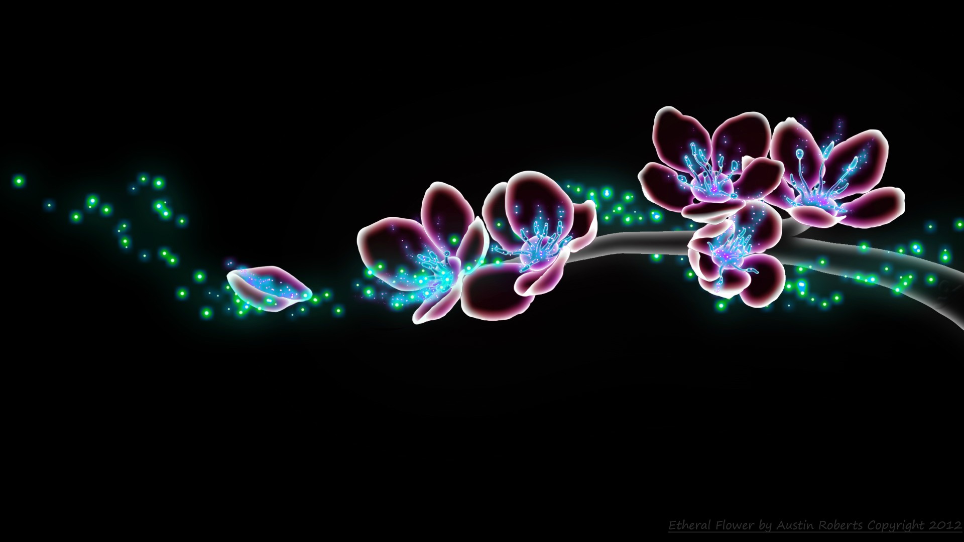 Download mobile wallpaper 3D, Cgi, Flowers, Flower, Artistic for free.
