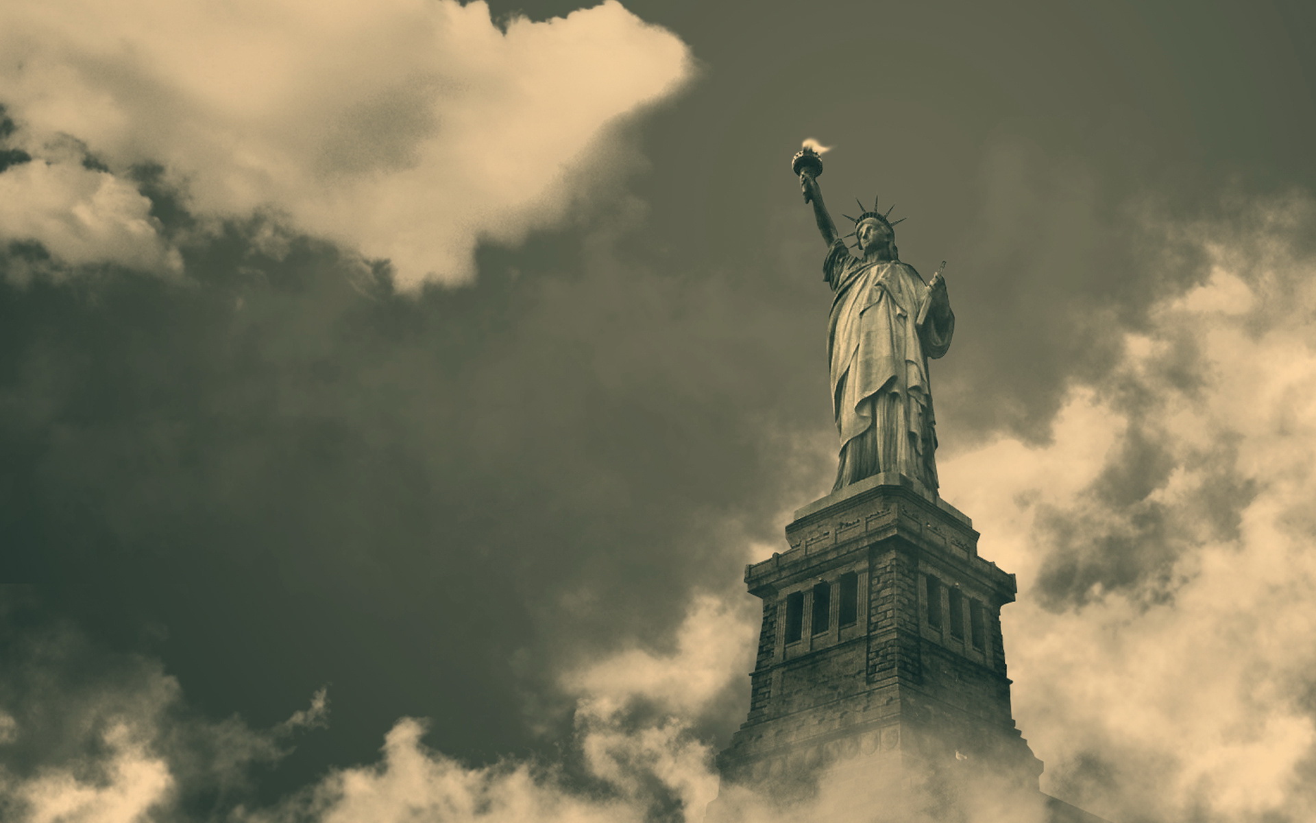Descarga gratis la imagen Estatua De La Libertad, Hecho Por El Hombre en el escritorio de tu PC