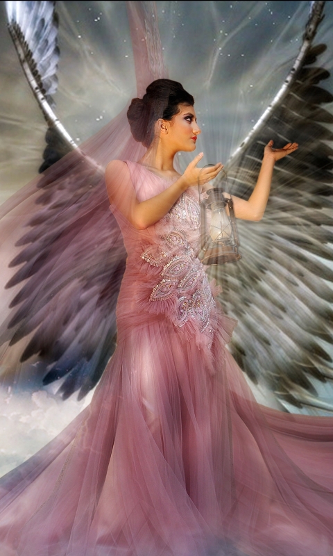 Download mobile wallpaper Fantasy, Angel for free.