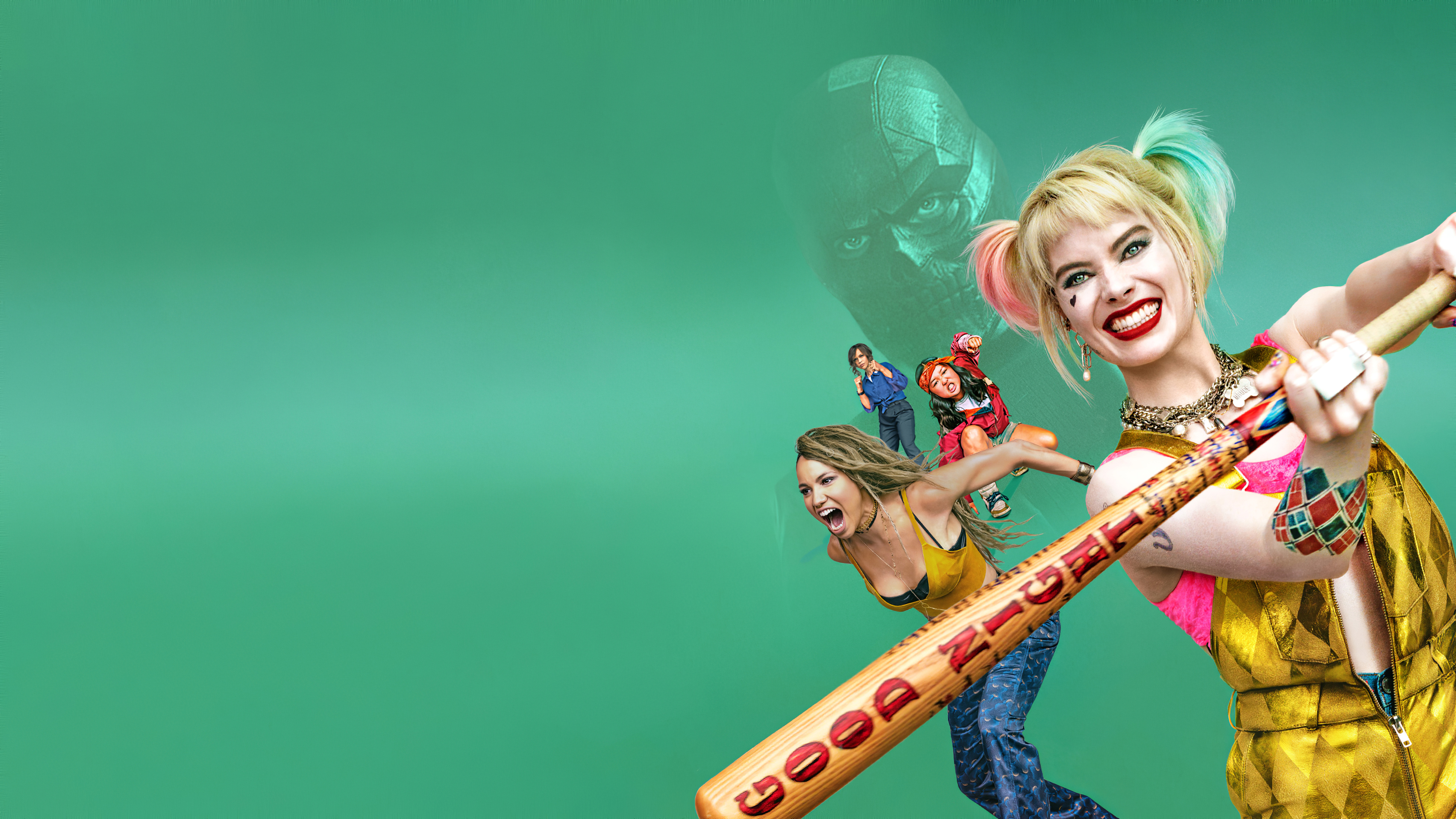 Download mobile wallpaper Movie, Harley Quinn, Dc Comics, Dinah Lance, Black Canary, Cassandra Cain, Margot Robbie, Birds Of Prey (And The Fantabulous Emancipation Of One Harley Quinn) for free.
