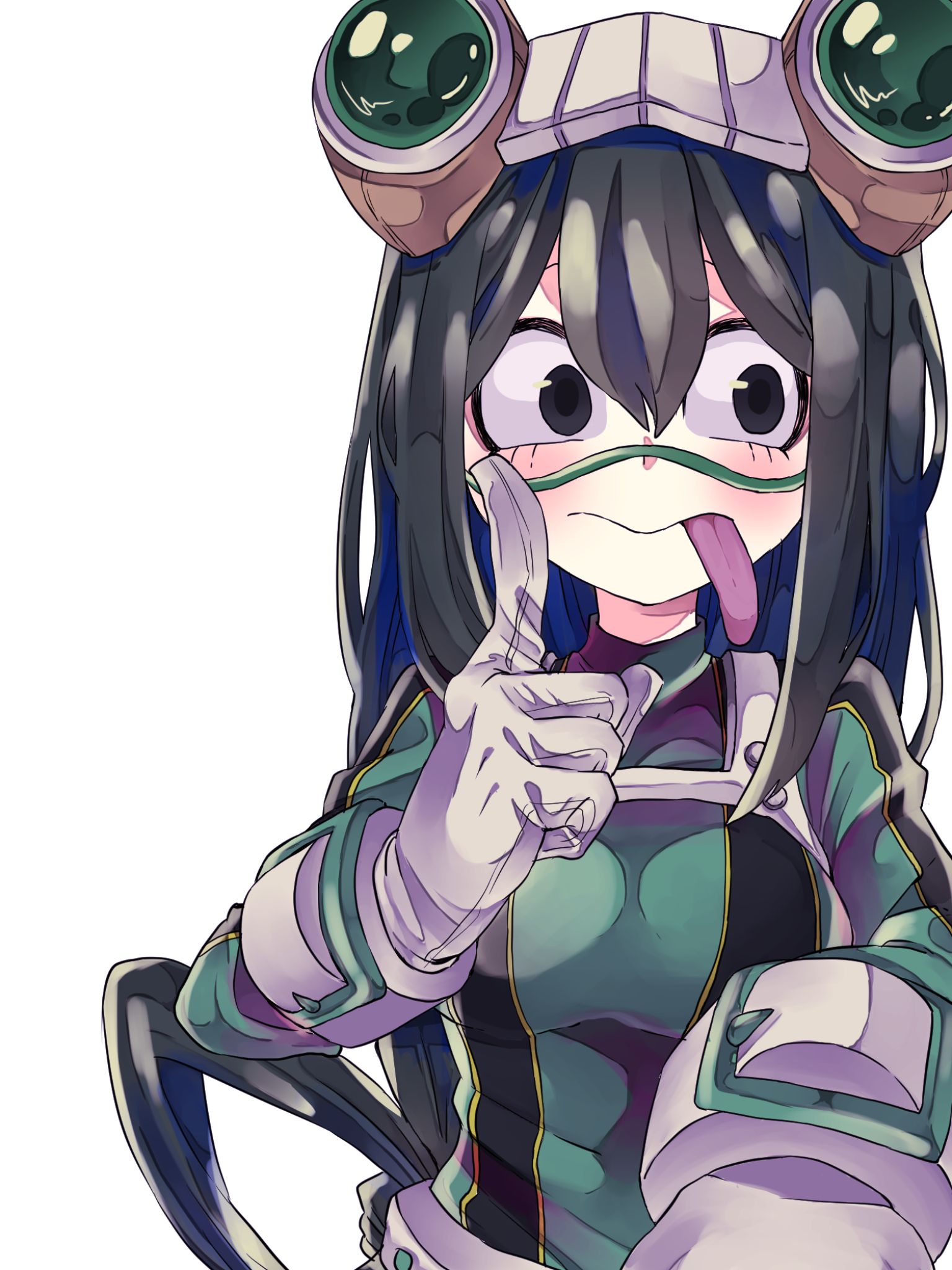 Handy-Wallpaper Animes, Boku No Hero Academia, Tsuyu Asui kostenlos herunterladen.