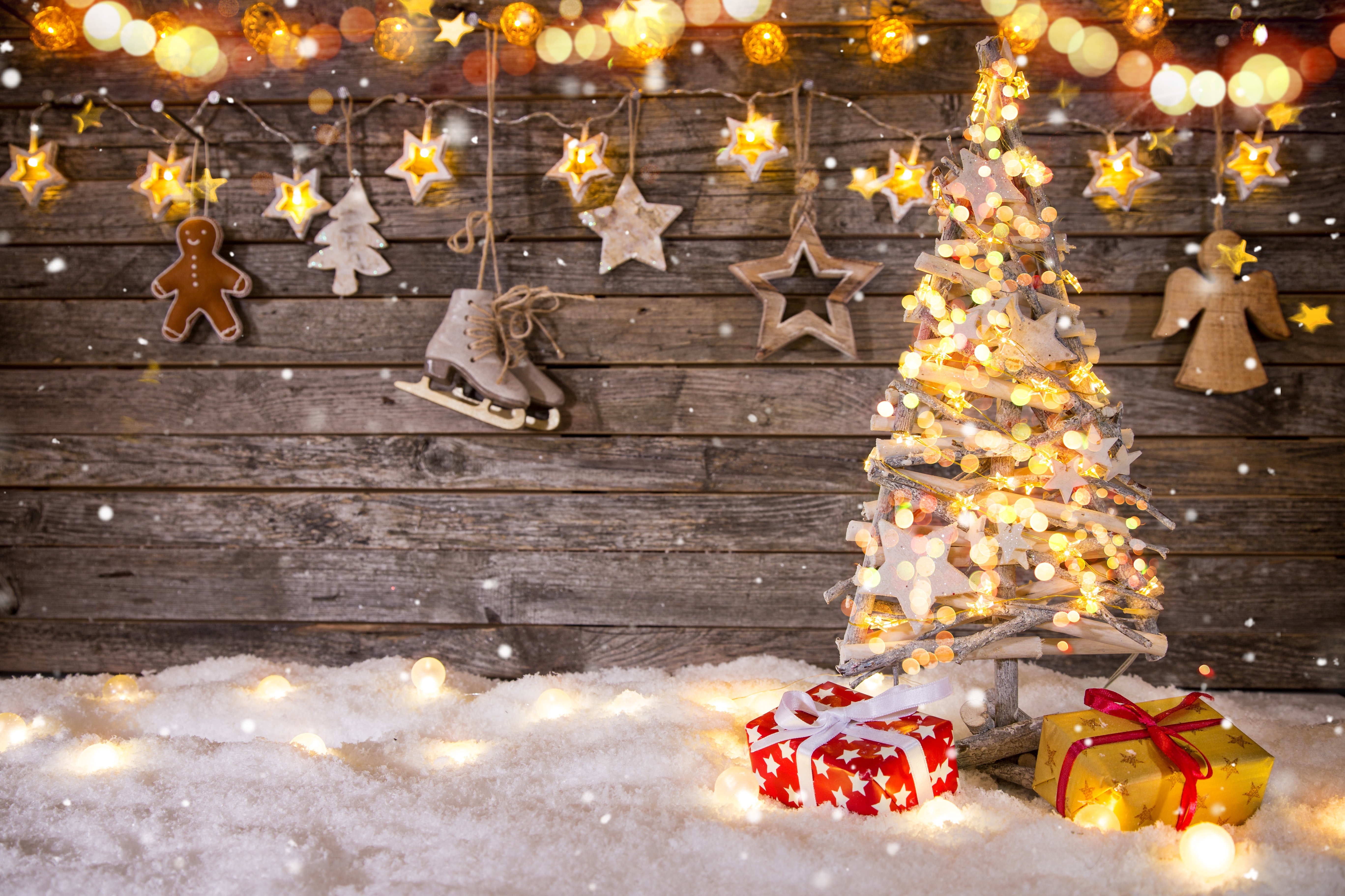 967902 baixar imagens feriados, natal, luzes de natal, enfeites de natal, árvore de natal, decoração, presente - papéis de parede e protetores de tela gratuitamente