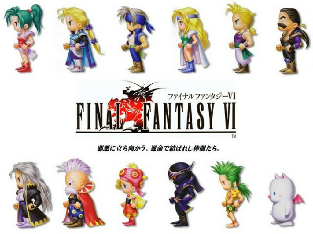 Laden Sie Final Fantasy Vi HD-Desktop-Hintergründe herunter