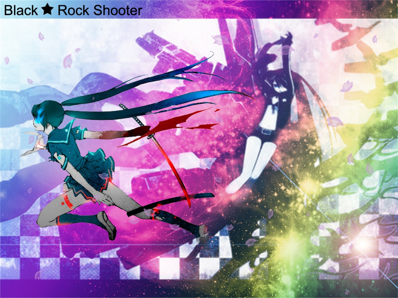 Download mobile wallpaper Anime, Black Rock Shooter for free.