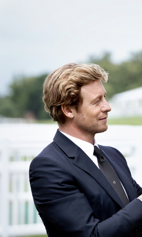 Download mobile wallpaper Celebrity, Actor, Australian, Simon Baker for free.