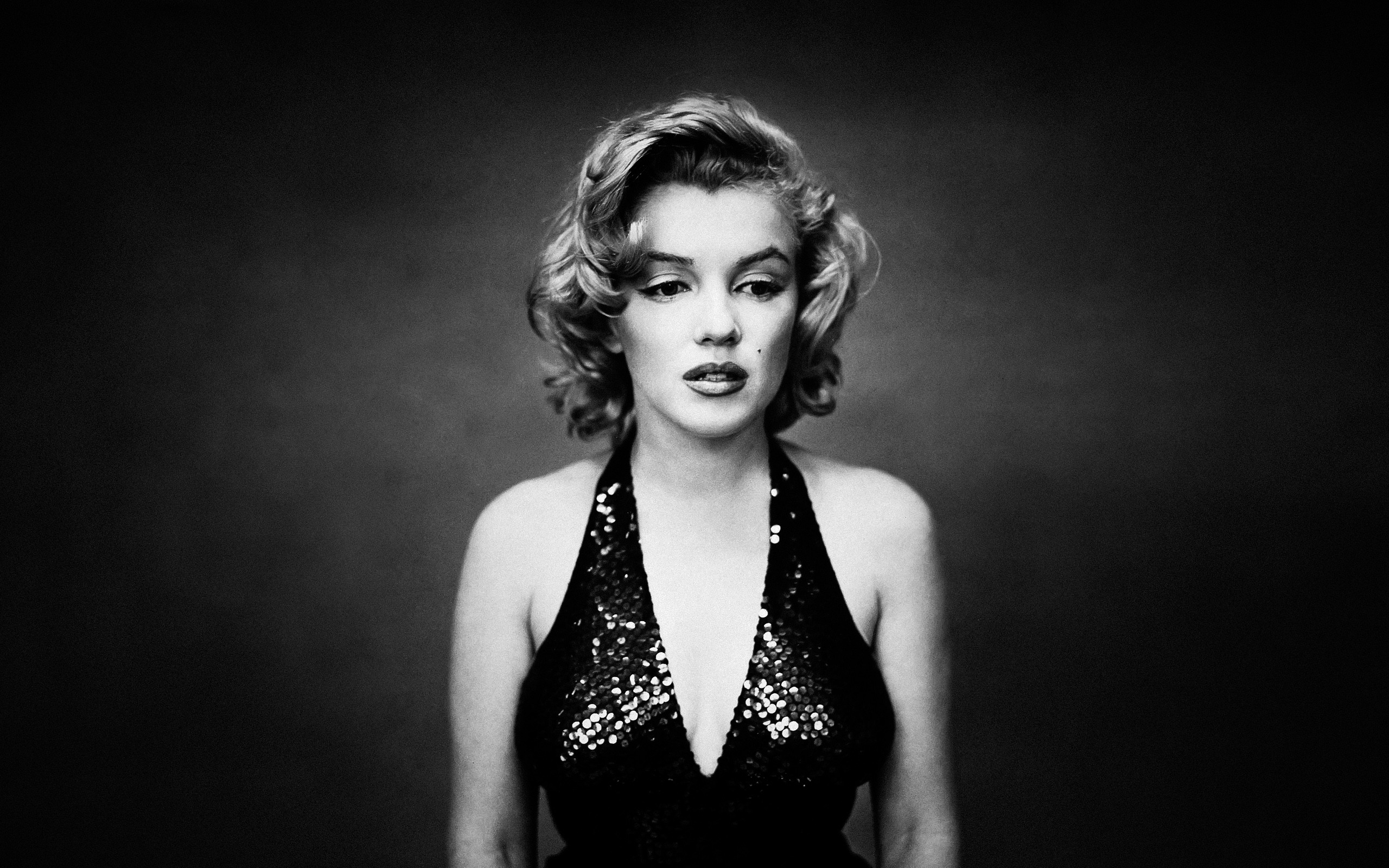 Téléchargez des papiers peints mobile Marilyn Monroe, Célébrités, Noir & Blanc, Actrice gratuitement.