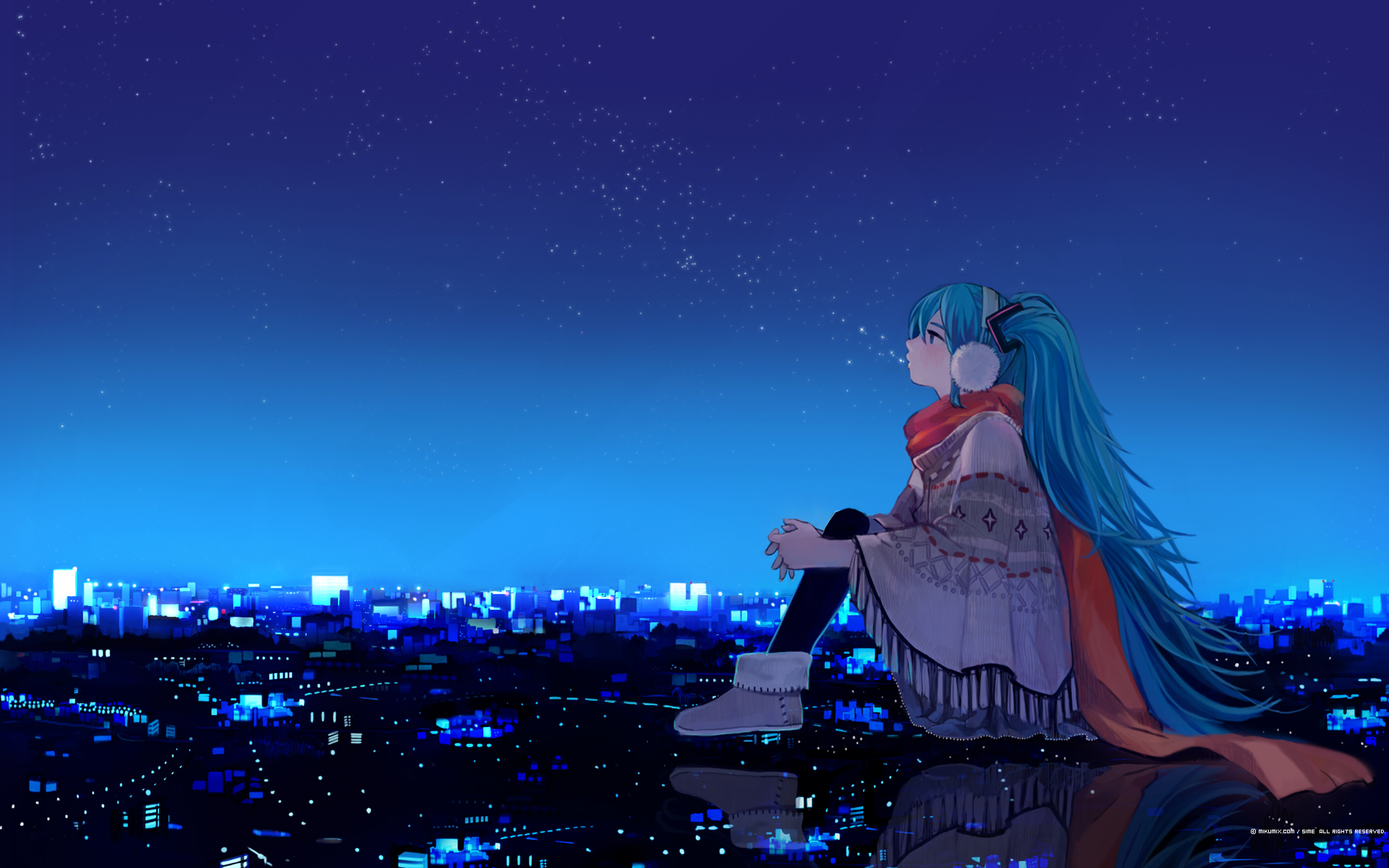 Handy-Wallpaper Vocaloid, Hatsune Miku, Animes kostenlos herunterladen.