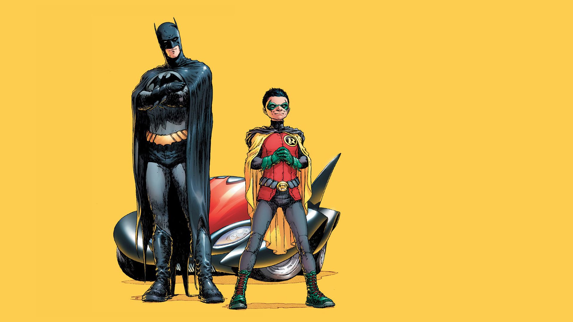 Descarga gratuita de fondo de pantalla para móvil de Batman Y Robin, Robin (Dc Cómics), Hombre Murciélago, The Batman, Historietas.