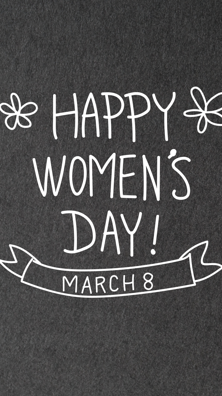 Download mobile wallpaper Holiday, Women's Day, Happy Women's Day for free.