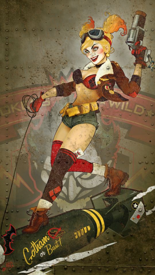 Baixar papel de parede para celular de História Em Quadrinhos, Harley Quinn, Dc Bombshells gratuito.
