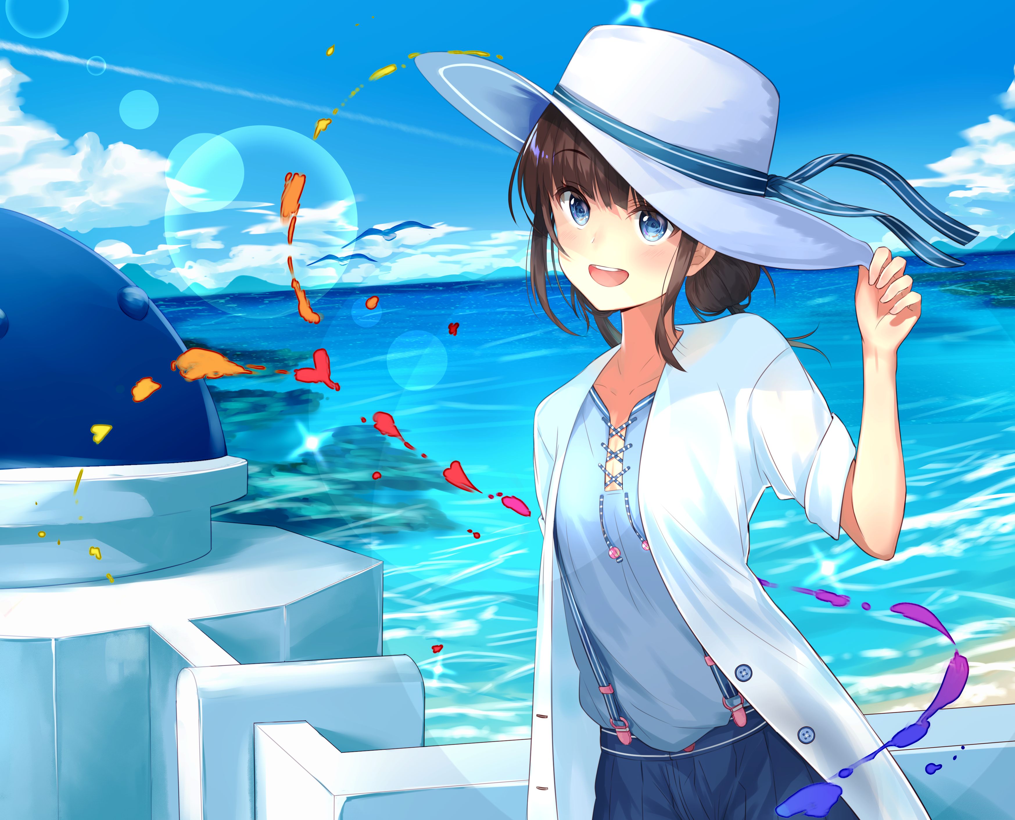 Free download wallpaper Anime, Summer, Original on your PC desktop