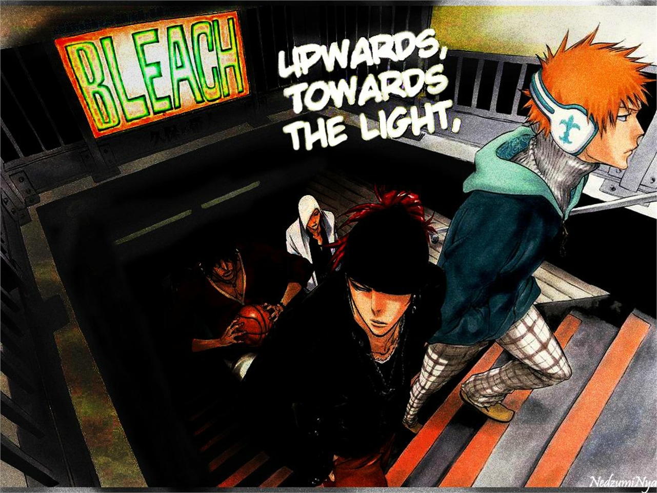 Descarga gratuita de fondo de pantalla para móvil de Animado, Bleach: Burîchi, Renji Abarai, Ichigo Kurosaki, Yasutora Sado.