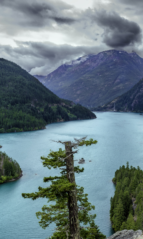 Скачать картинку Природа, Озера, Гора, Озеро, Земля/природа в телефон бесплатно.