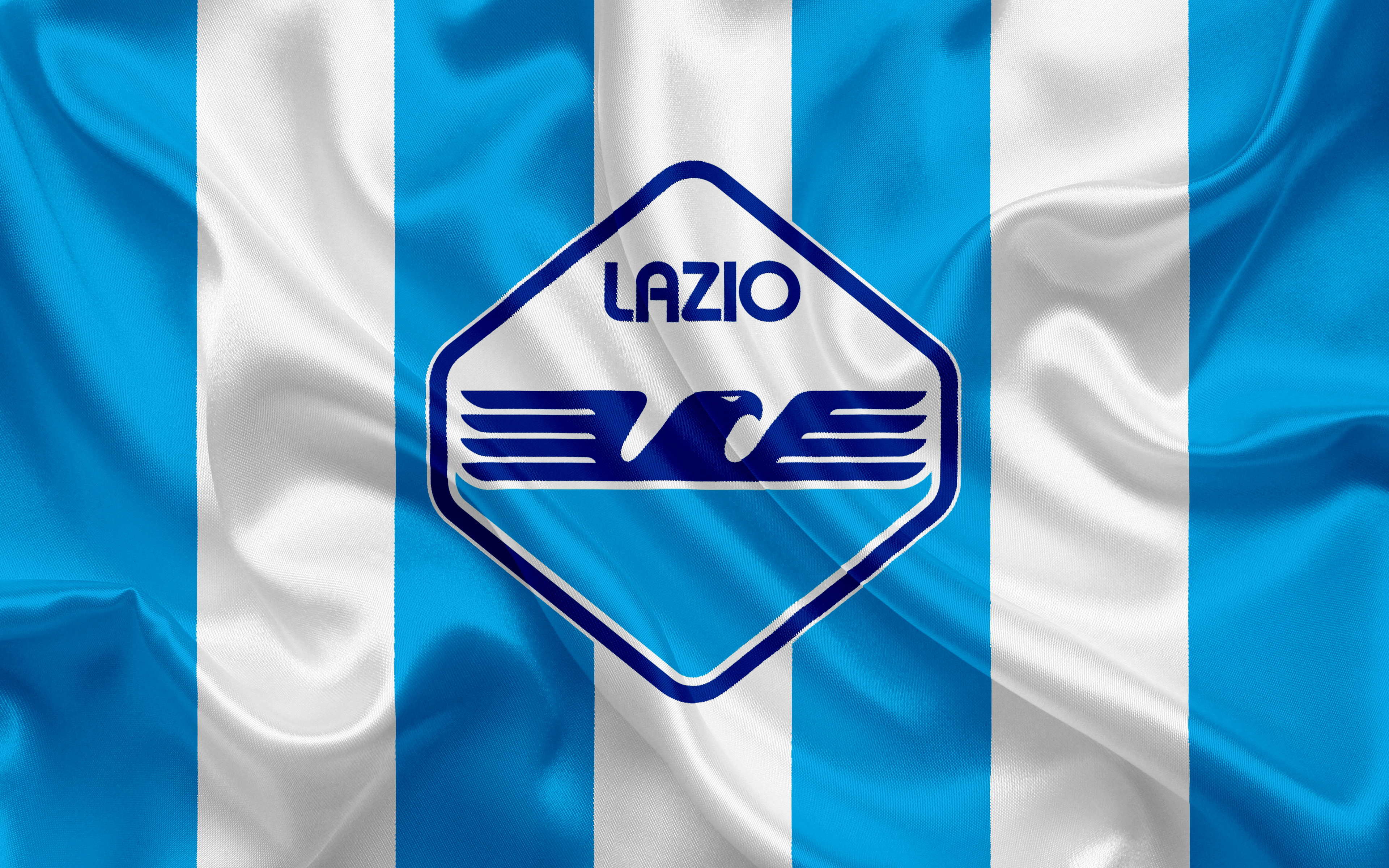 Handy-Wallpaper Sport, Fußball, Logo, Lazio Rom kostenlos herunterladen.