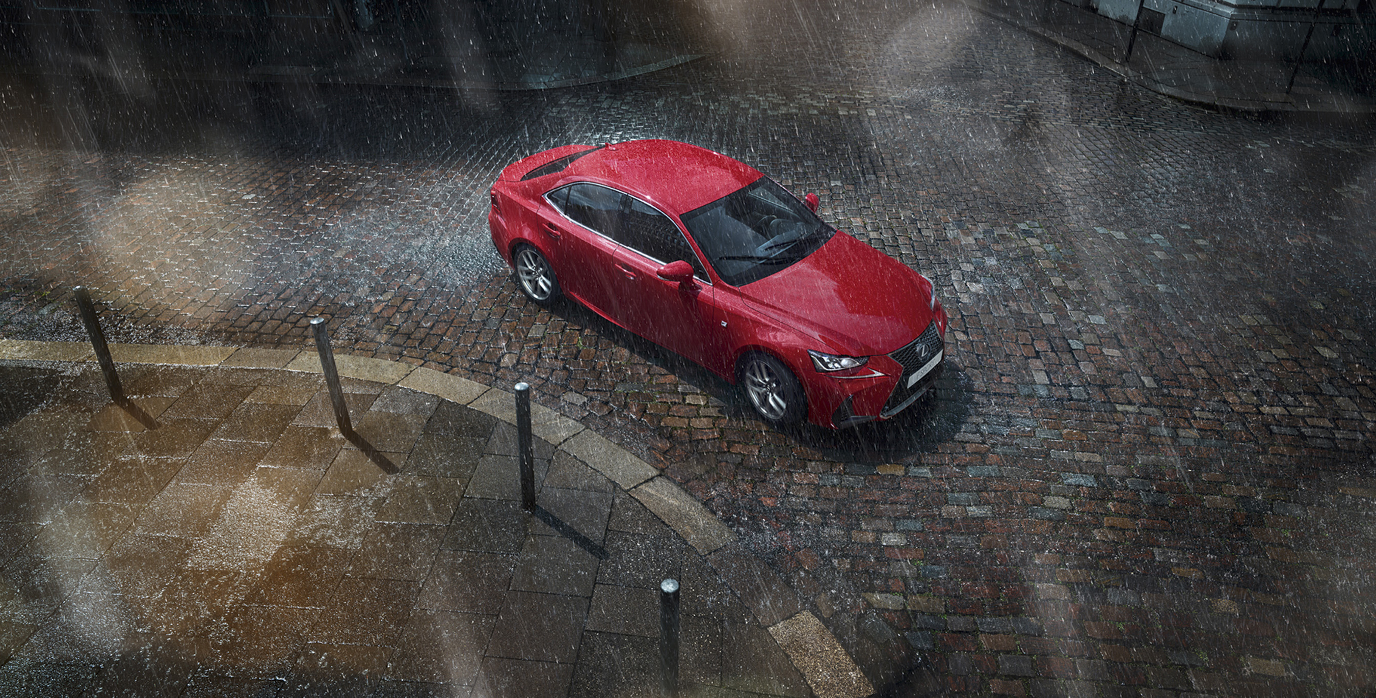 Download mobile wallpaper Rain, Lexus, Car, Lexus Is, Vehicles for free.