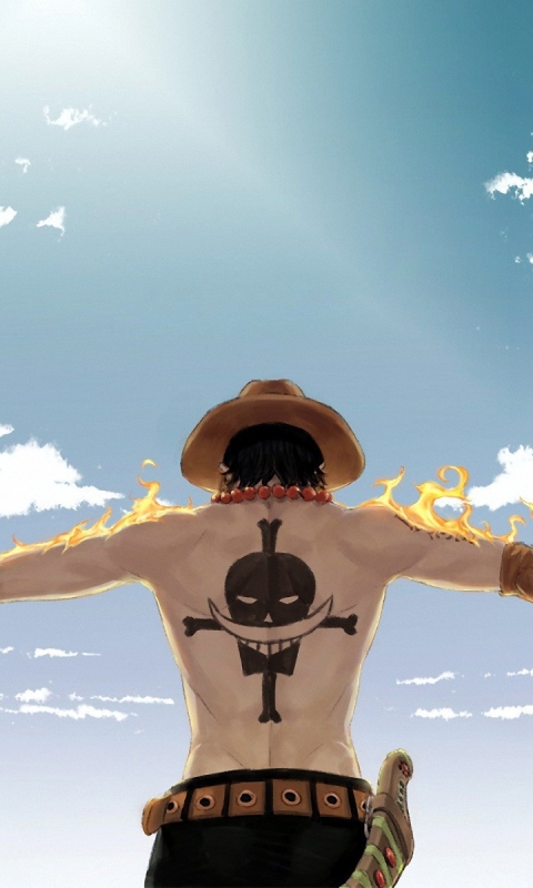 Handy-Wallpaper Tätowierung, Animes, Portgas D Ace, One Piece kostenlos herunterladen.