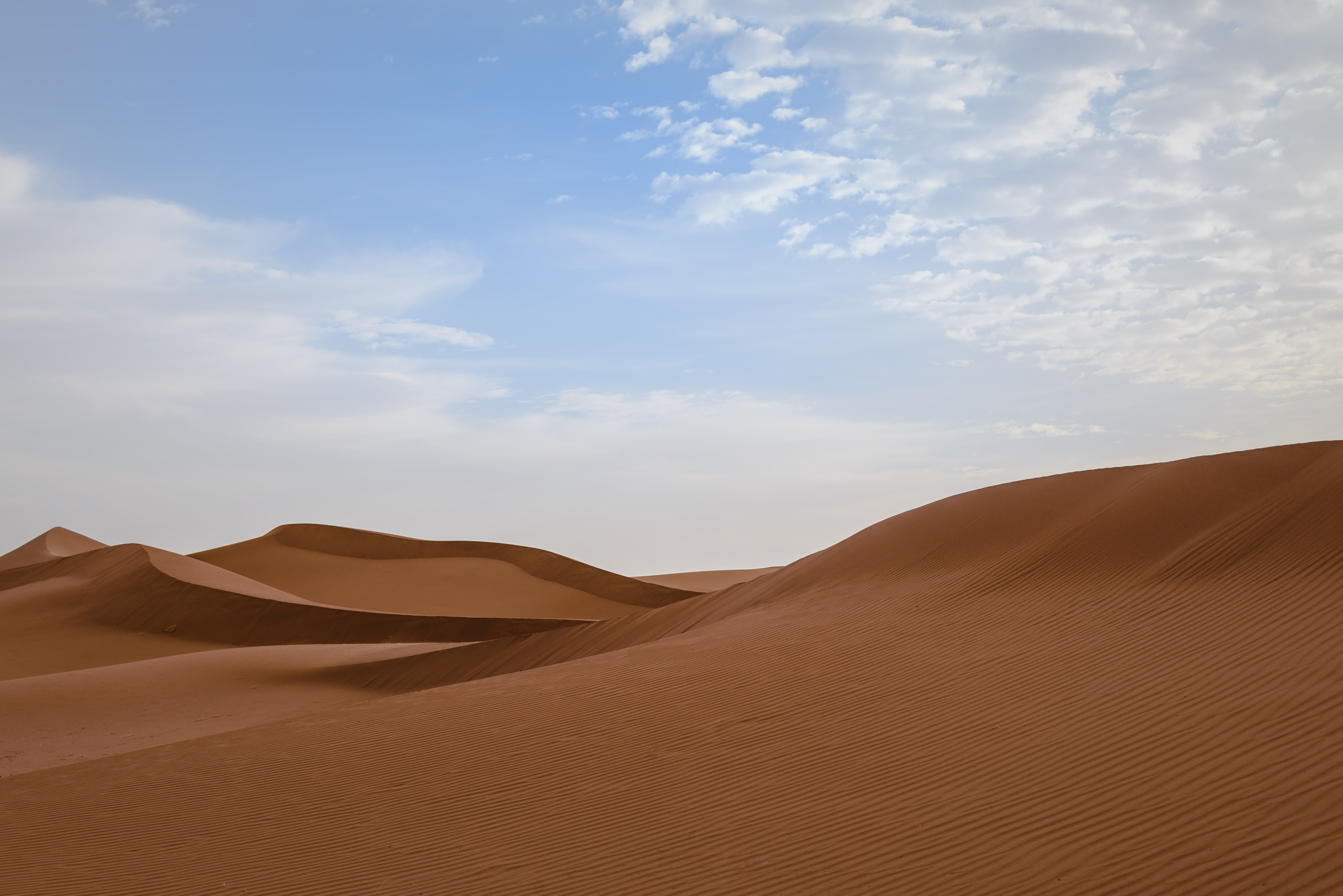111802 скачать картинку природа, небо, песок, пустыня, холмы, барханы - обои и заставки бесплатно
