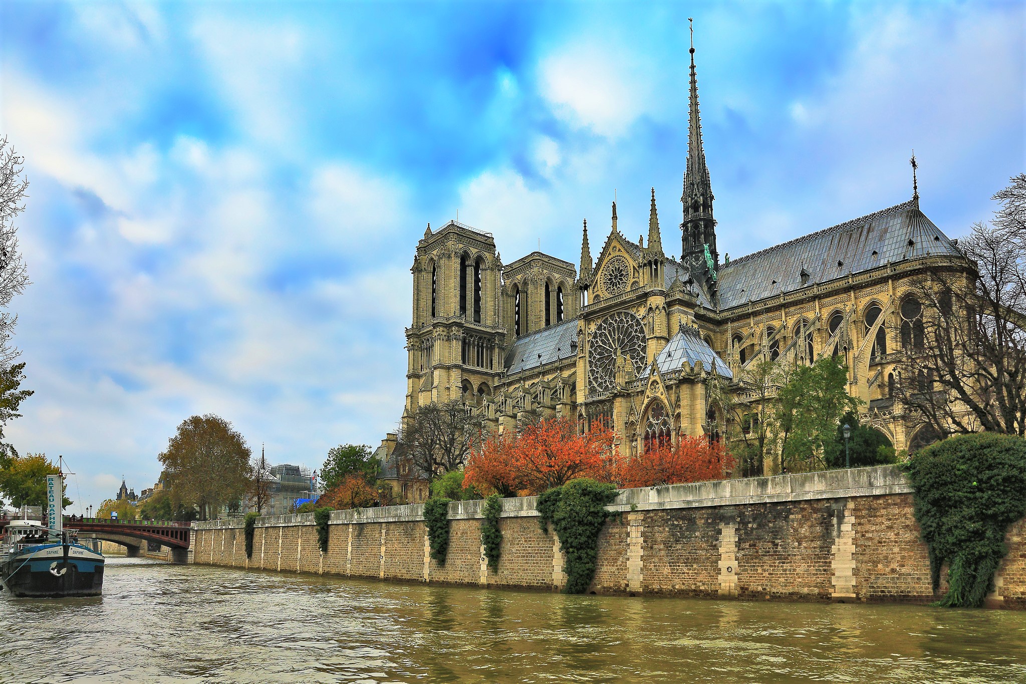 424209壁紙のダウンロード宗教的, パリのノートルダム大聖堂, 建築, 大聖堂, フランス, パリ-スクリーンセーバーと写真を無料で