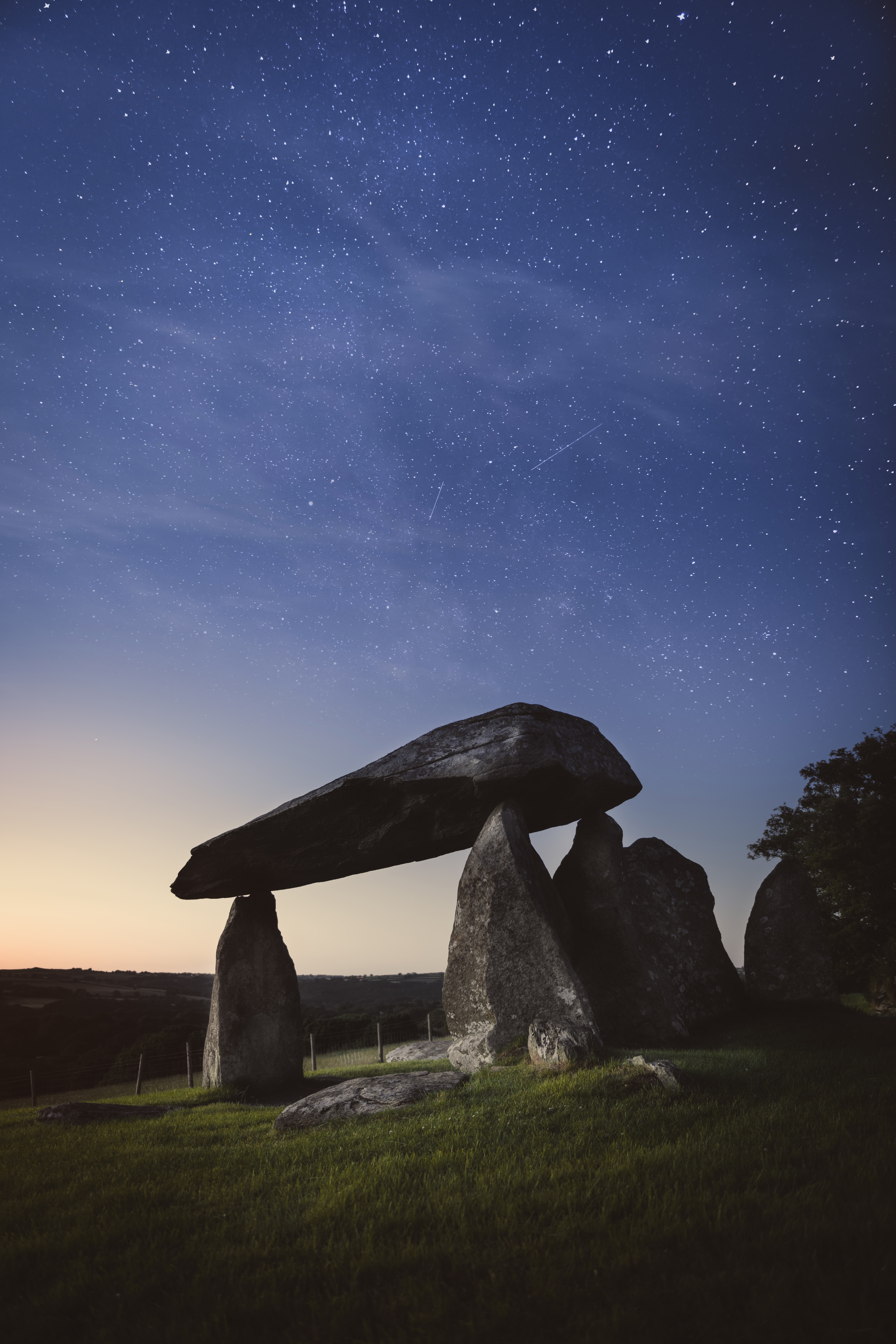 Free download wallpaper Stones, Rocks, Starry Sky, Nature, Stone, Arch, Night on your PC desktop