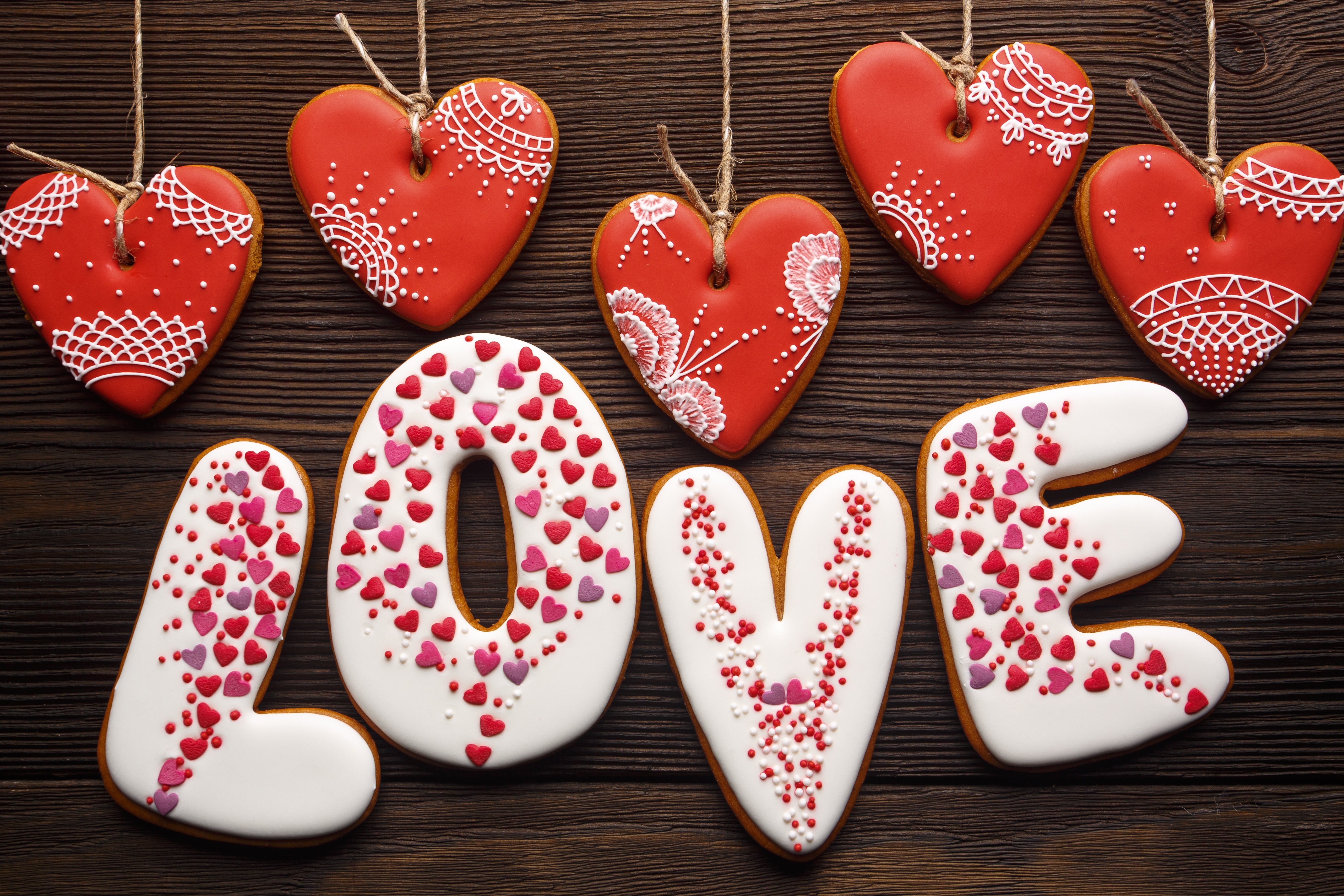 Download mobile wallpaper Love, Photography, Cookie, Heart Shaped for free.