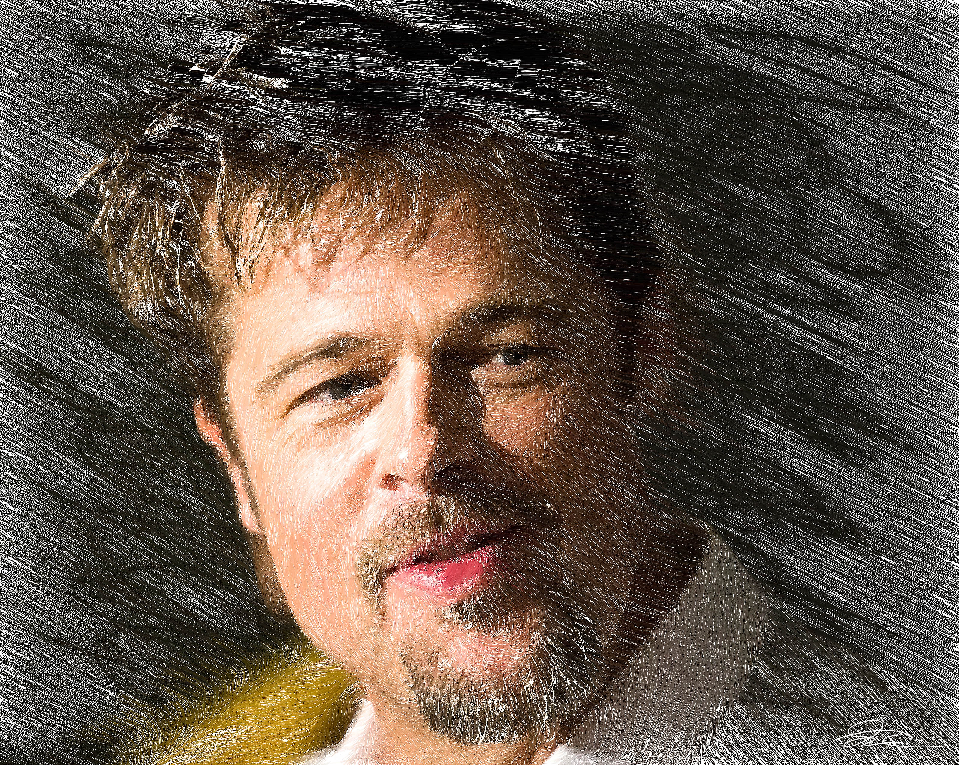 Baixe gratuitamente a imagem Brad Pitt, Americano, Celebridade, Ator na área de trabalho do seu PC