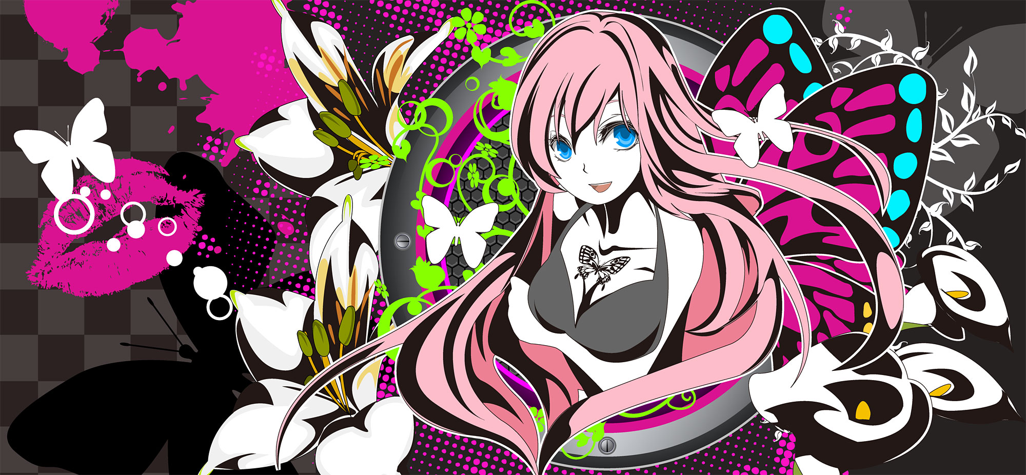 Descarga gratis la imagen Vocaloid, Luka Megurine, Animado en el escritorio de tu PC