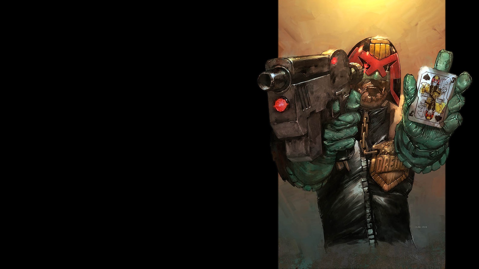 Laden Sie das Comics, Judge Dredd-Bild kostenlos auf Ihren PC-Desktop herunter